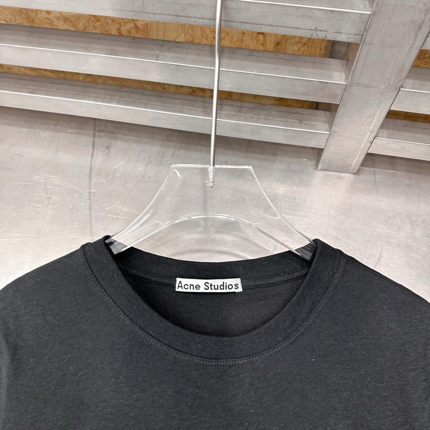アクネ ストゥディオズ ストックホルム 96 ロゴ Tシャツ 画像 5