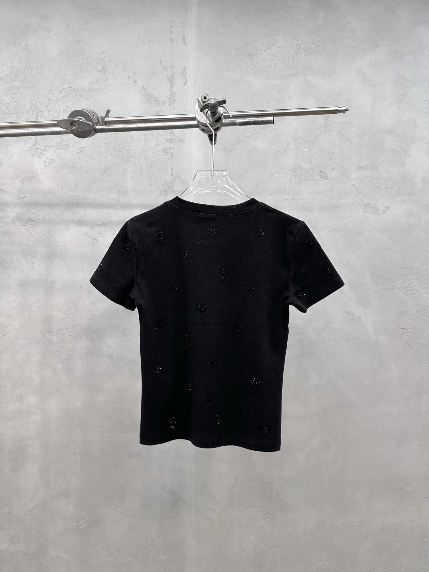 クロムハーツ ラインストーン ウォッシュド Tシャツ 詳細画像 3