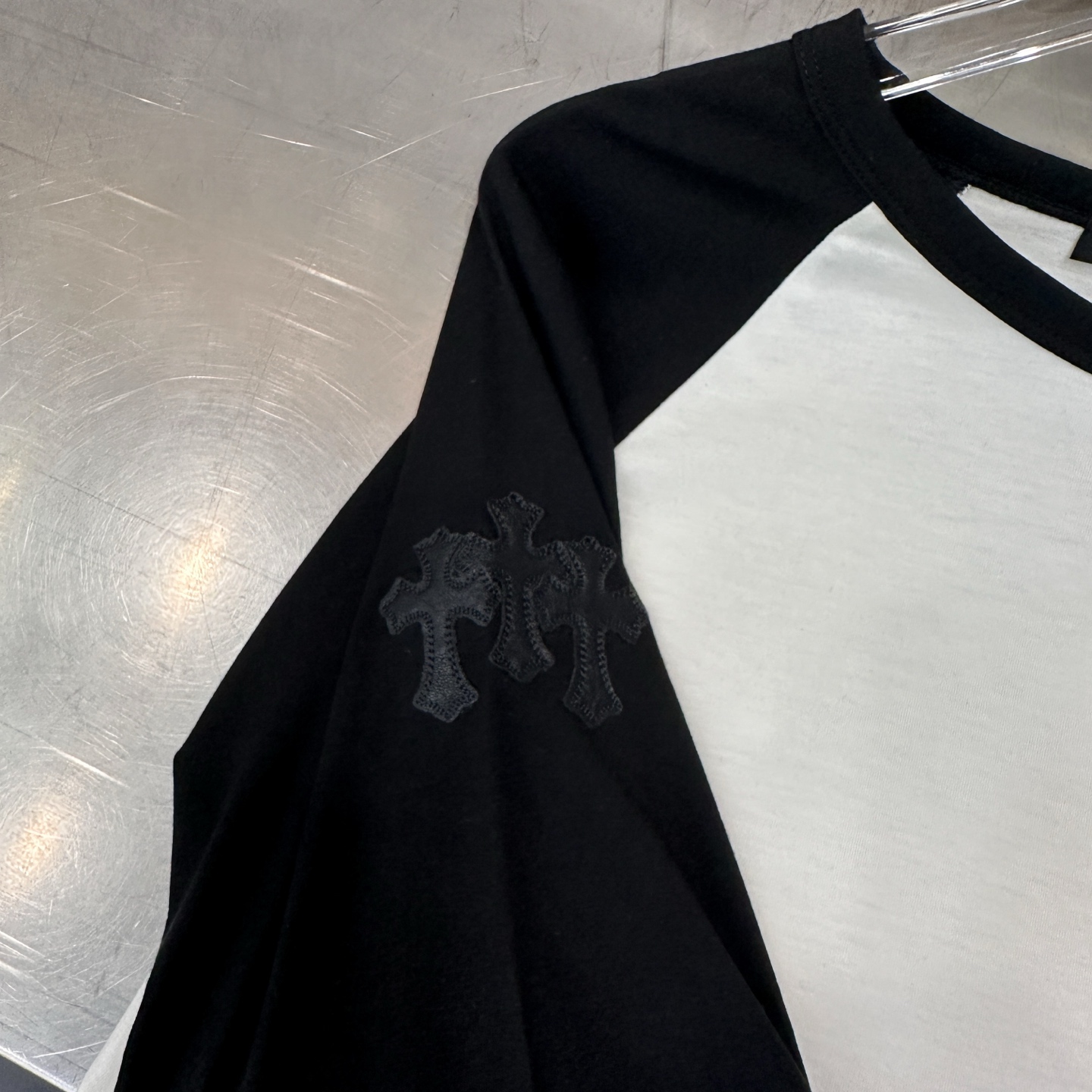 クロムハーツ ラグラン ロゴTシャツ 画像 8