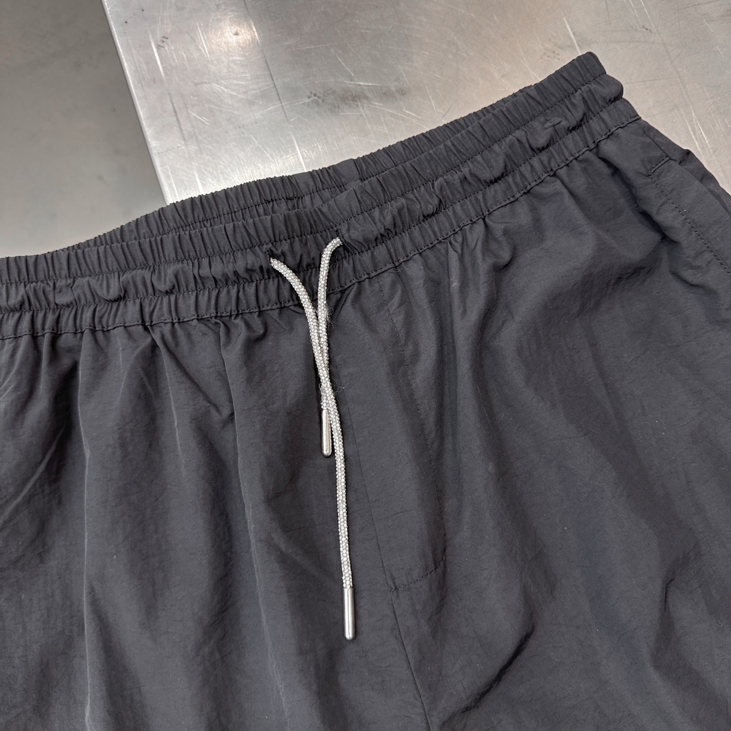 アレキサンダーワン ラインストーン ドローストリング ワイドパンツ 画像 6