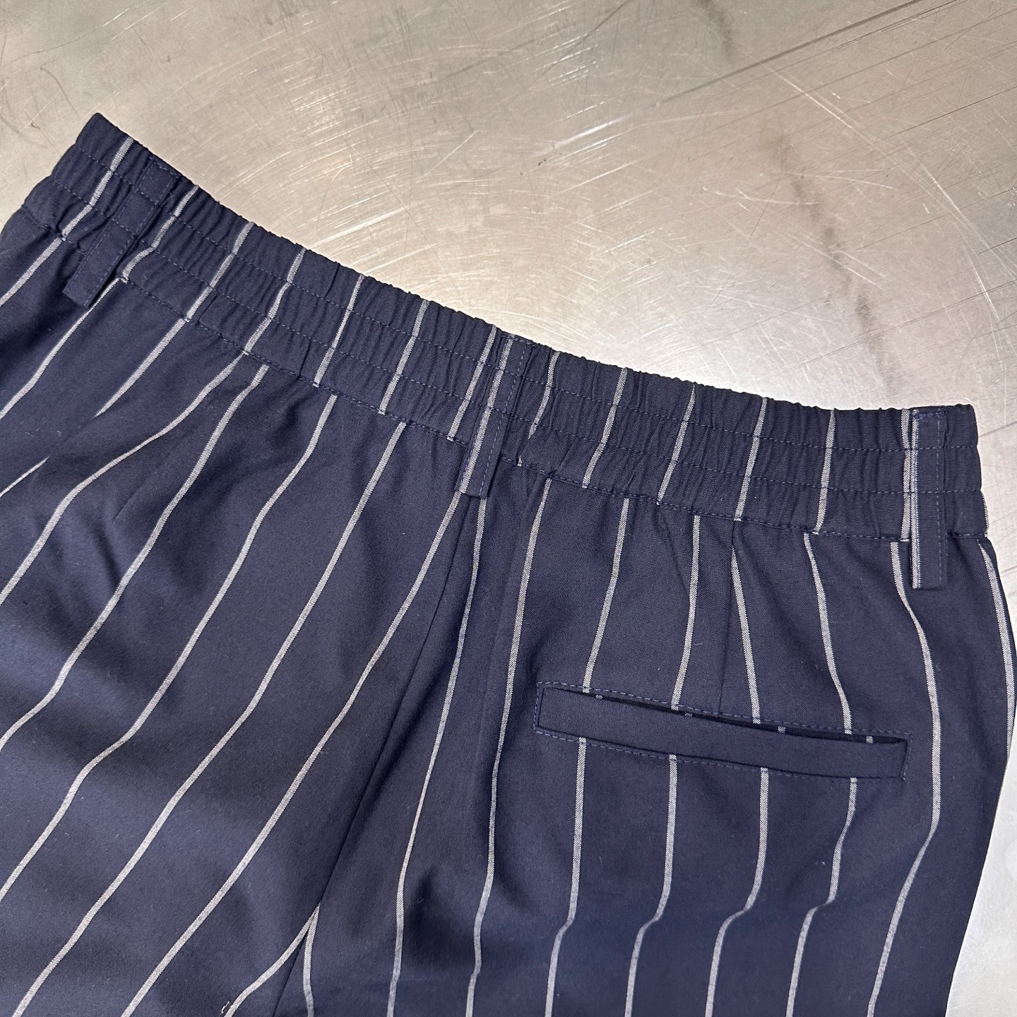 アレキサンダーワン ストライプ ロゴ ショーツ 画像 7