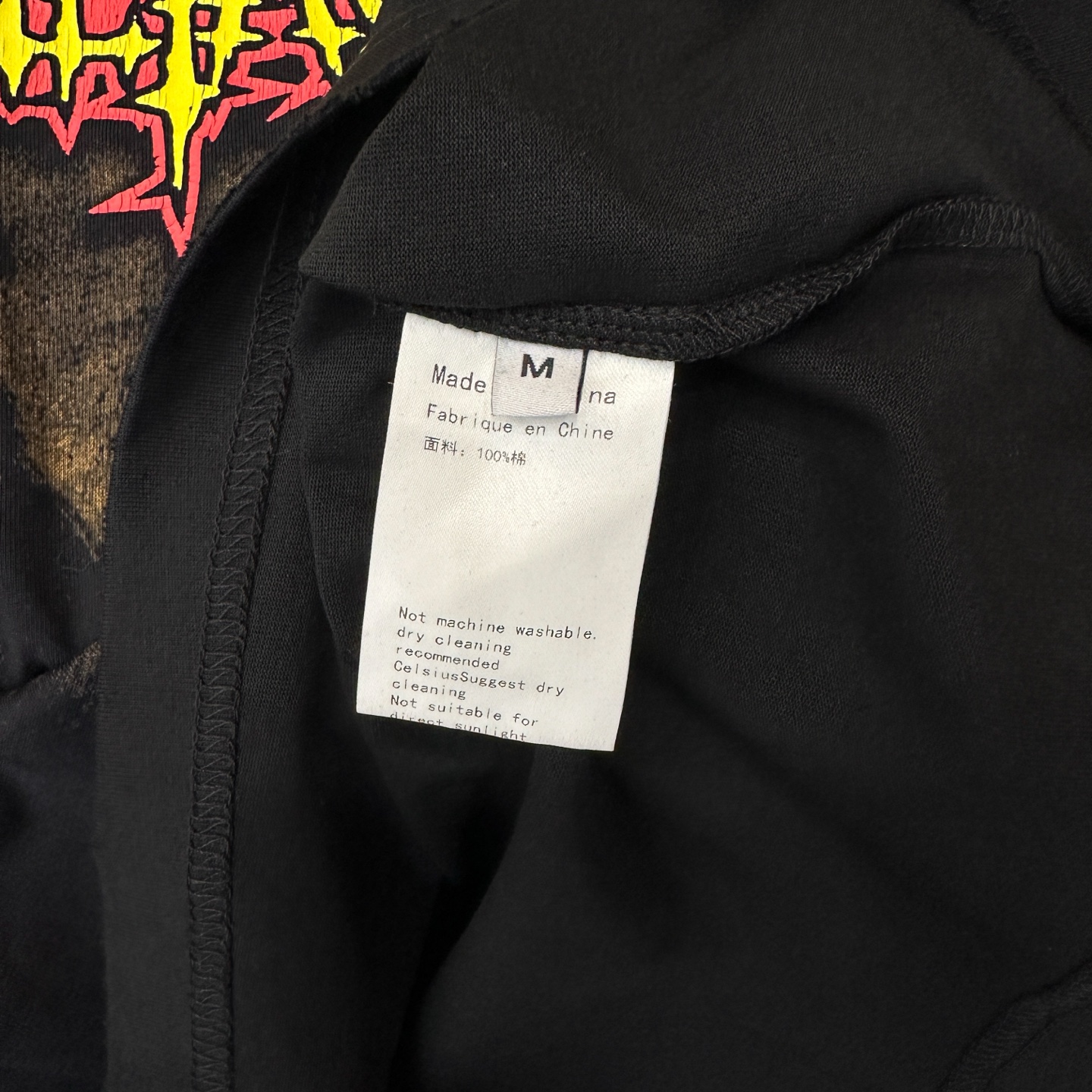 バレンシアガ ダメージロゴ ウォッシュ加工Tシャツ 画像 8