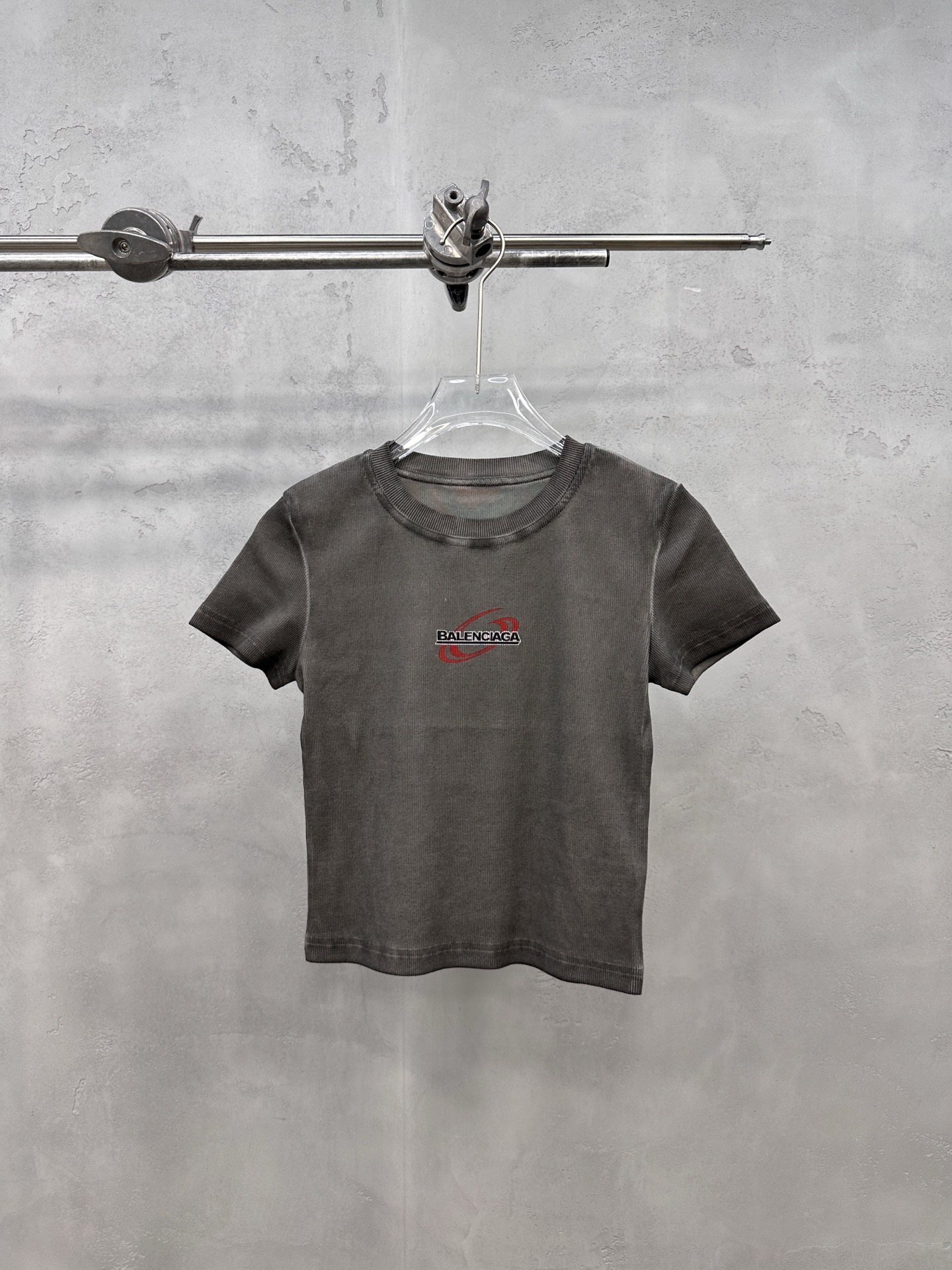 バレンシアガ マルチカラー グラフィック ウォッシュド Tシャツ 詳細画像 1