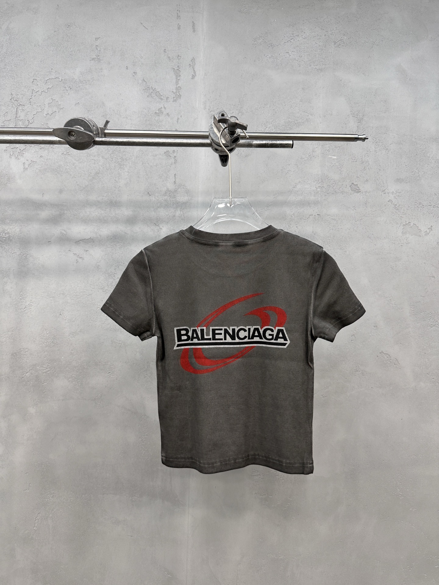 バレンシアガ マルチカラー グラフィック ウォッシュド Tシャツ 詳細画像 3