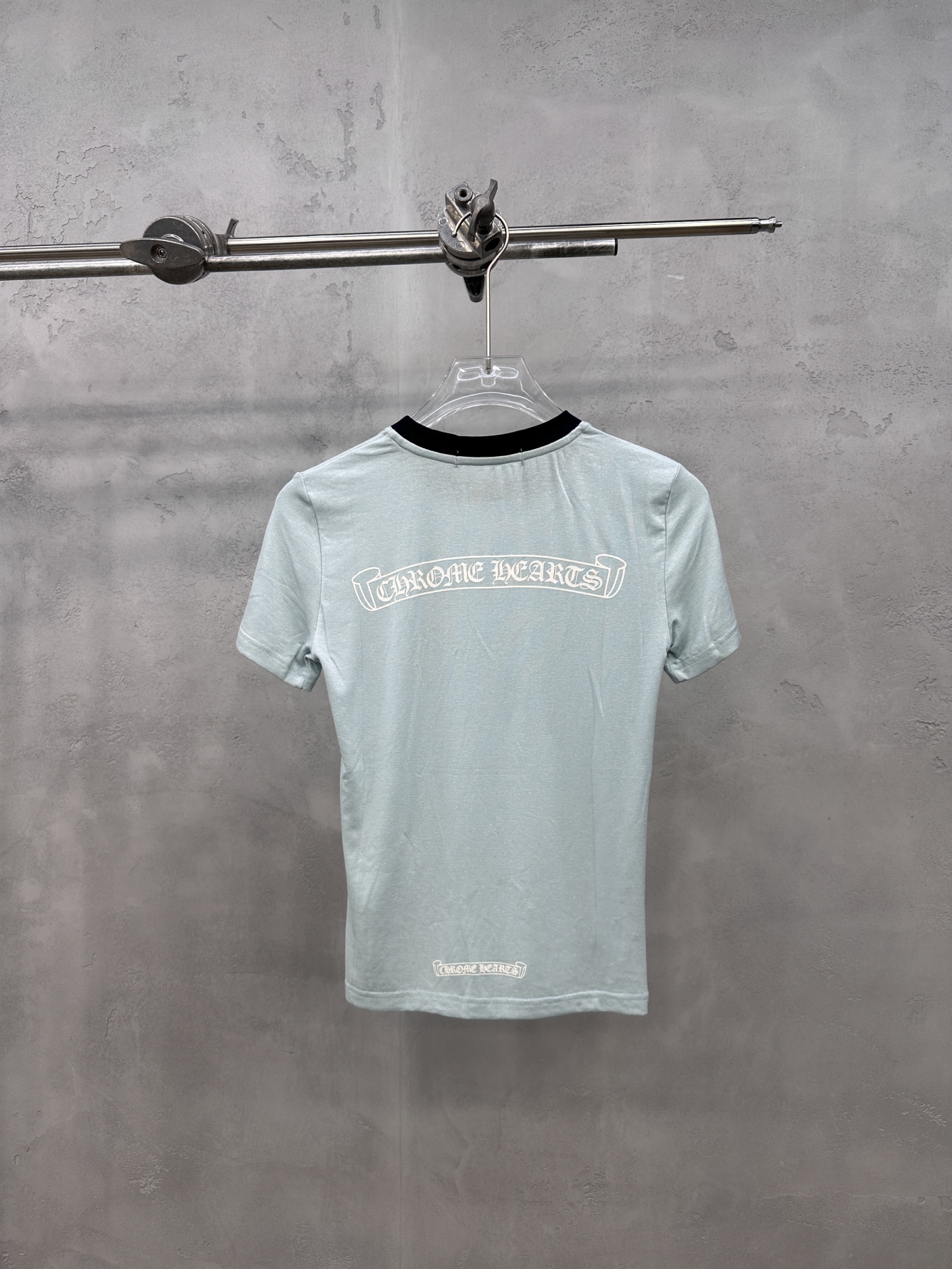 クロムハーツ コントラストカラー ウォッシュド ロゴ Tシャツ 詳細画像 3