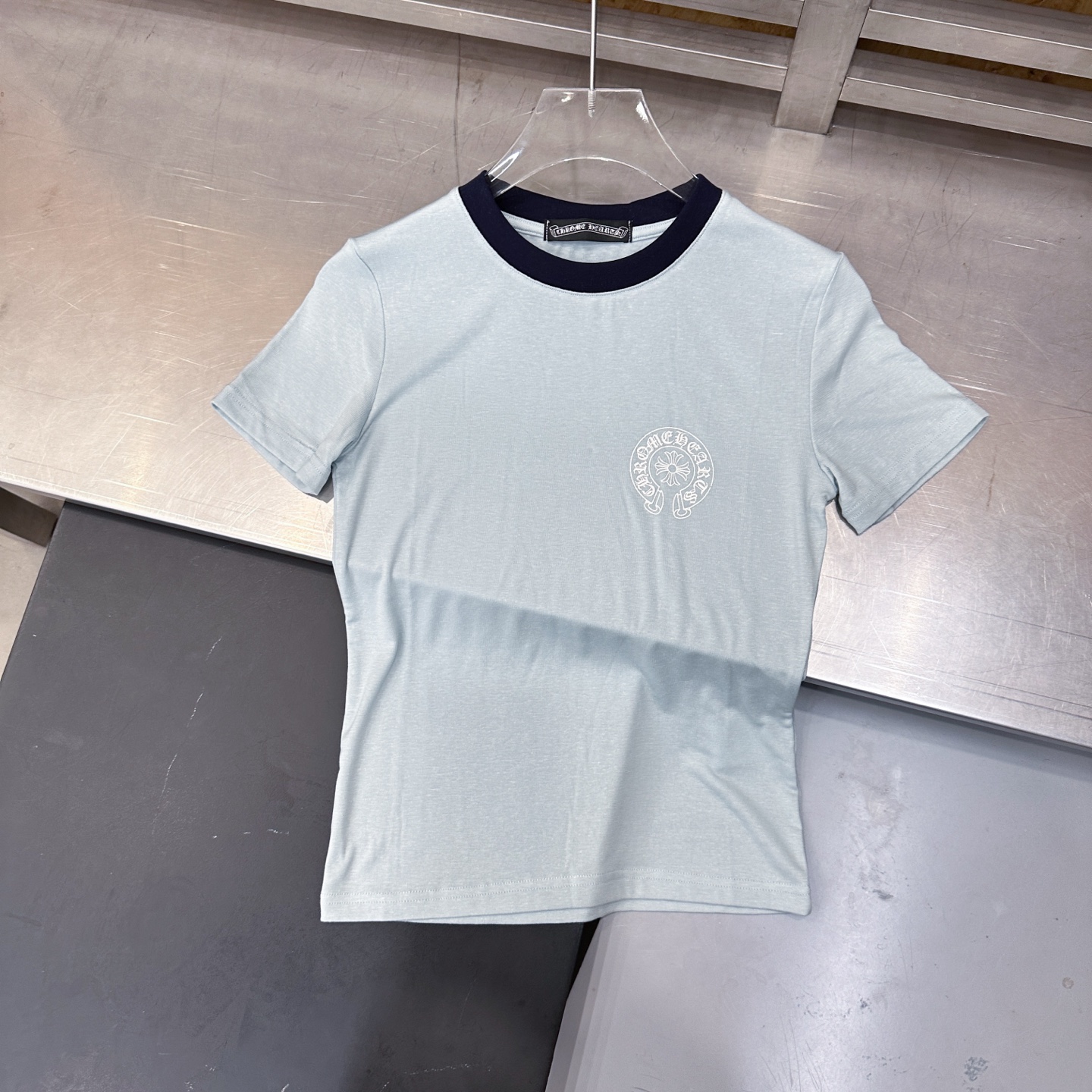 クロムハーツ コントラストカラー ウォッシュド ロゴ Tシャツ 画像 4