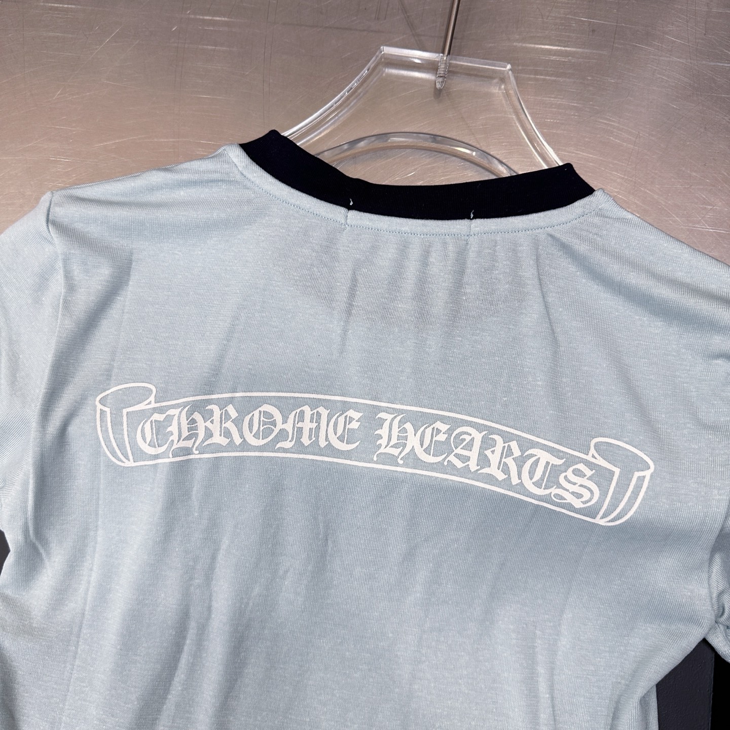 クロムハーツ コントラストカラー ウォッシュド ロゴ Tシャツ 画像 5