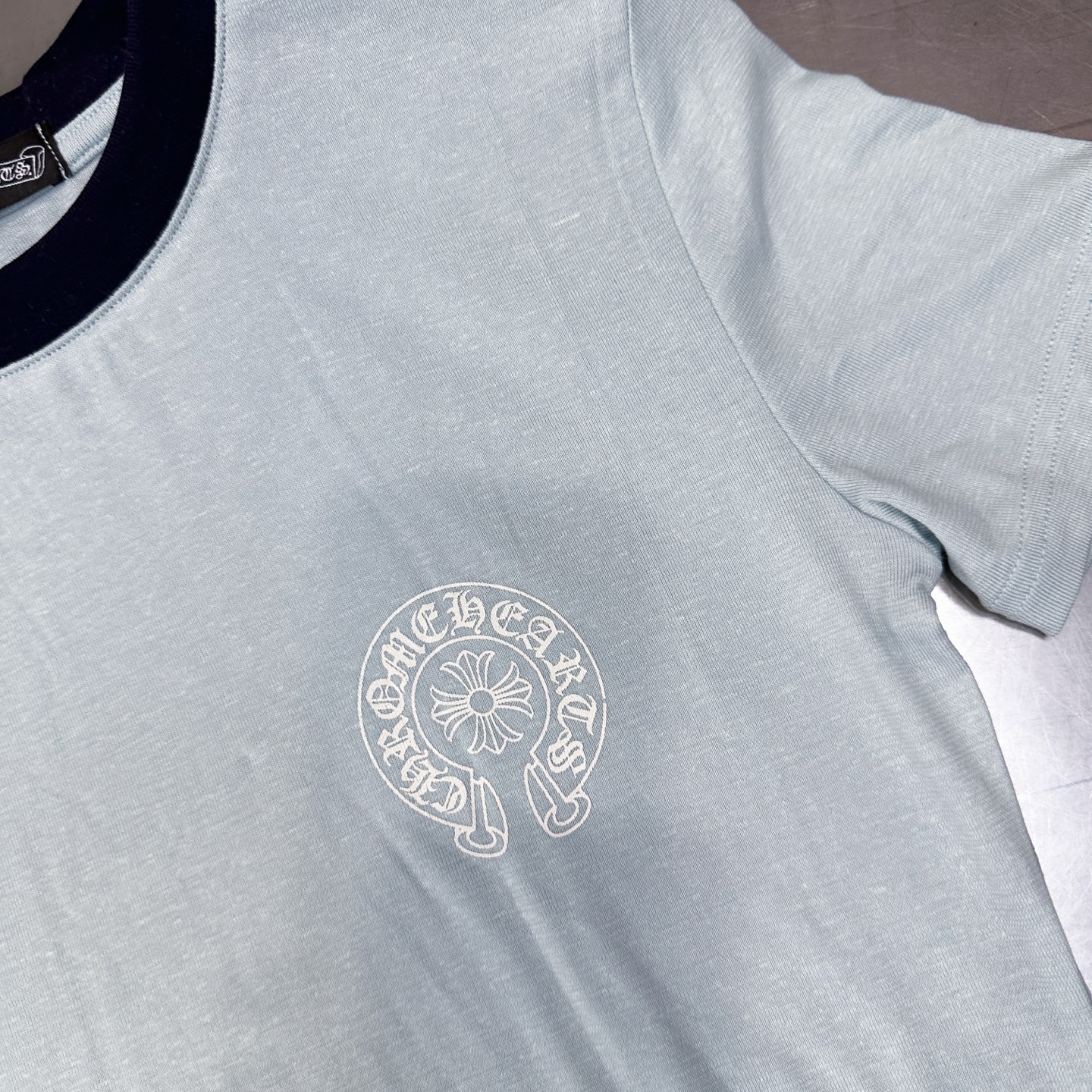 クロムハーツ コントラストカラー ウォッシュド ロゴ Tシャツ 画像 7