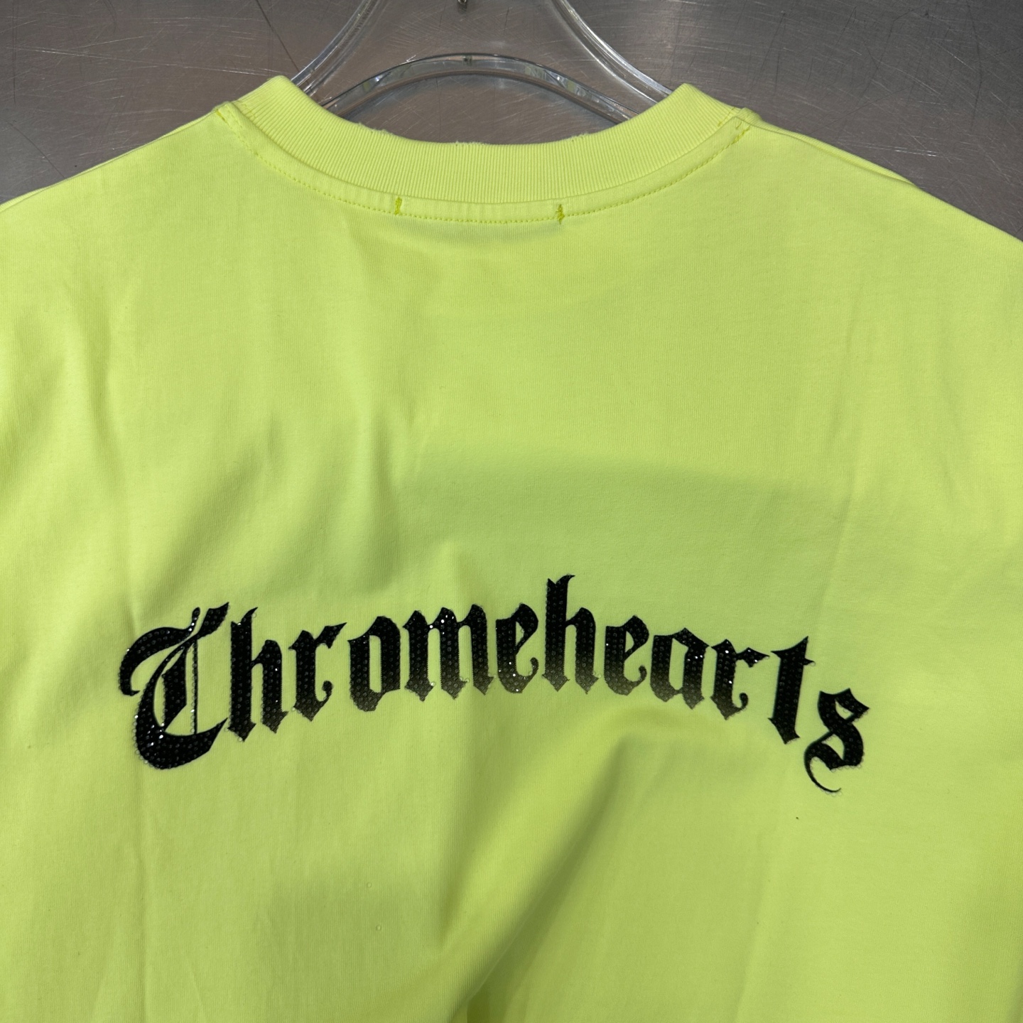 クロムハーツ ラインストーン グラフィック ウォッシュド Tシャツ 画像 8