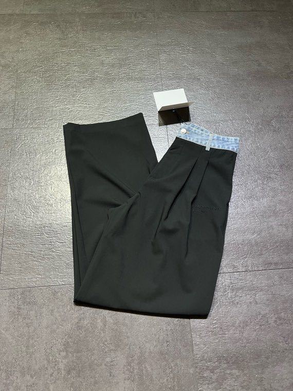 アレキサンダーワン デニムウエストバンド ミッドライズパンツ 1WC3264044001 画像 4
