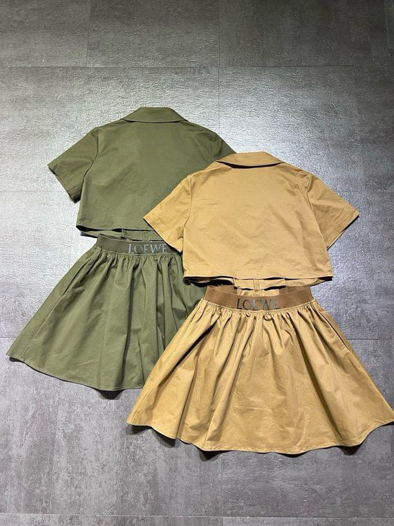 ロエベ オープンバック ユーティリティドレス 詳細画像 2