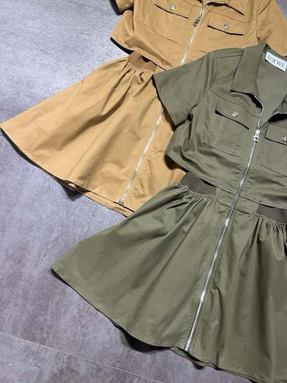ロエベ オープンバック ユーティリティドレス 画像 7