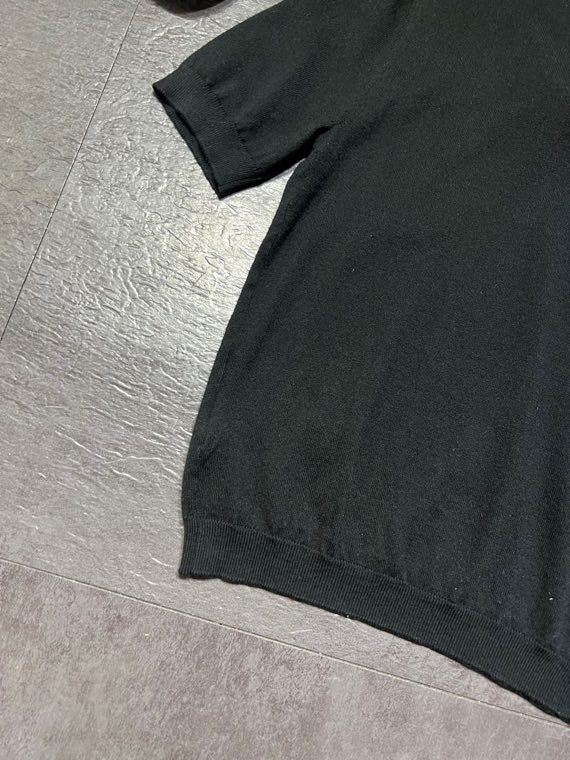 ヴァレンティノ タイフロント クロップド半袖ニットトップ 画像 5