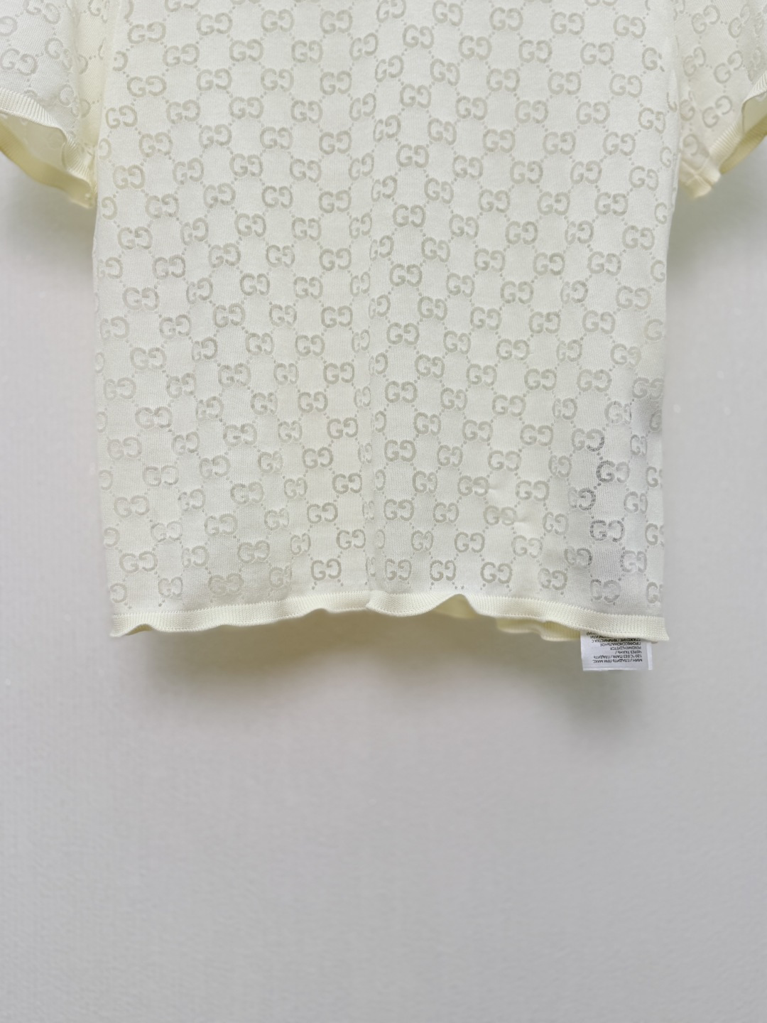 グッチ GGジャカード 半袖ニットトップ 画像 5