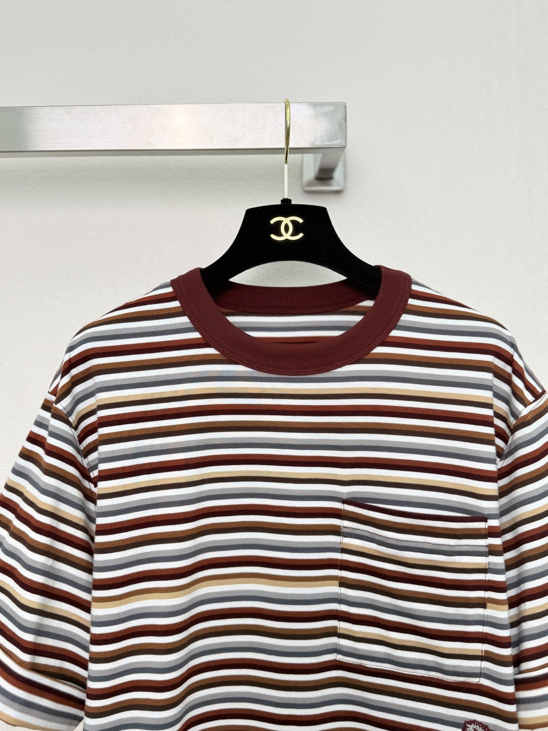 シャネル 26M ココビーチ ボーダー シーホースTシャツ 画像 4