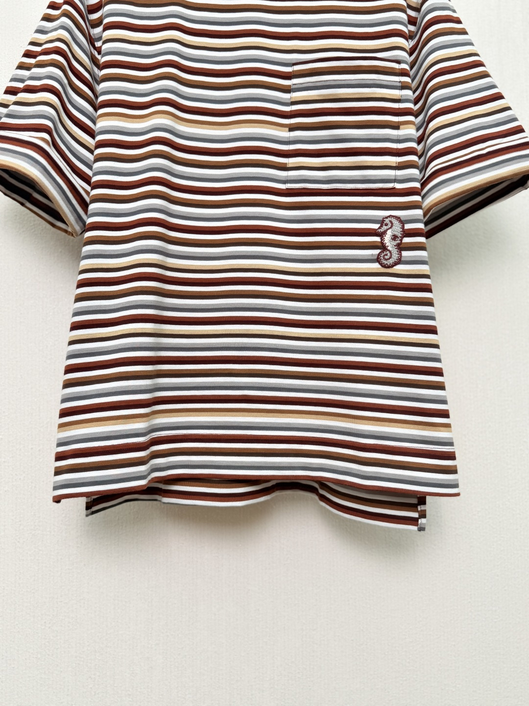 シャネル 26M ココビーチ ボーダー シーホースTシャツ 画像 5