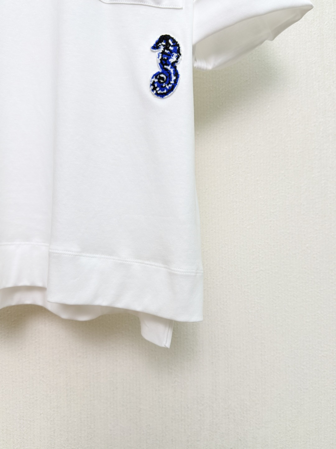 シャネル ココビーチ シーホース刺繍Tシャツ 詳細画像 3