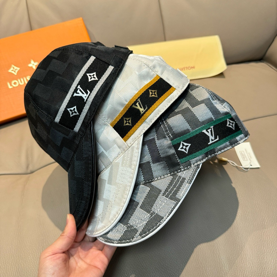 ルイヴィトン ダミエ チェック ベースボールキャップ 画像 9