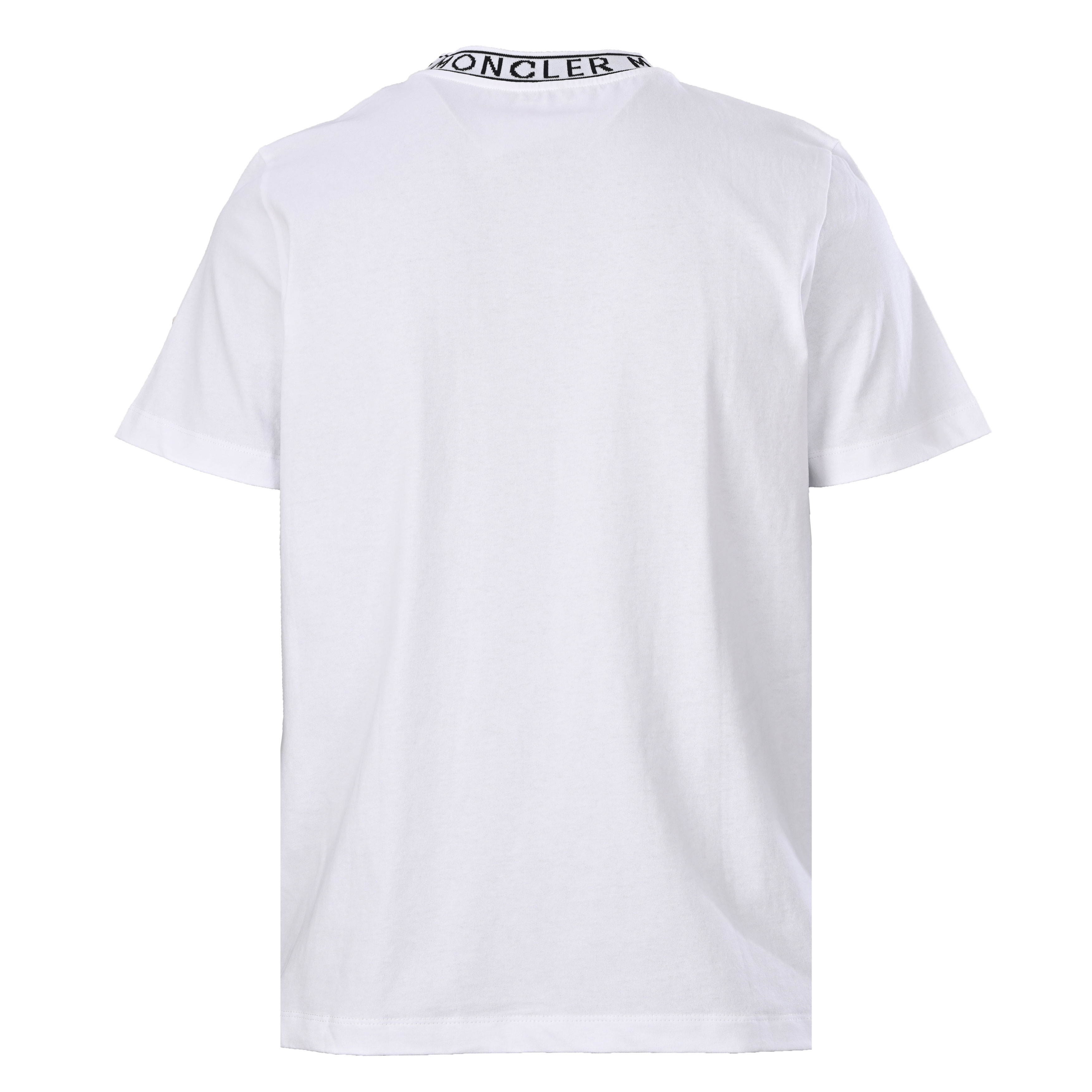 モンクレール MC カラーレター Tシャツ ホワイト 詳細画像 3