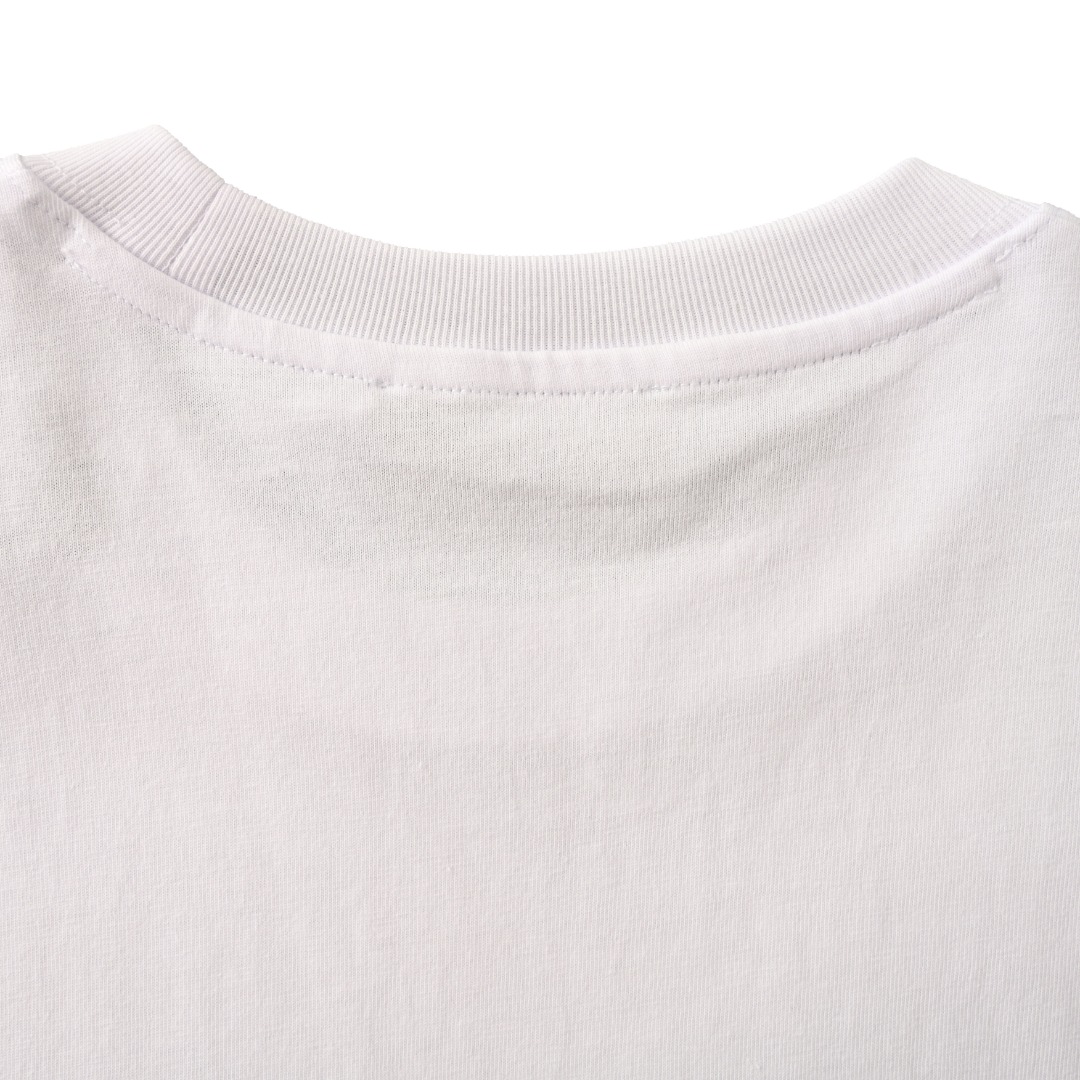 グッチ カラー インターロッキングG タオル刺繍 Tシャツ ホワイト 画像 7