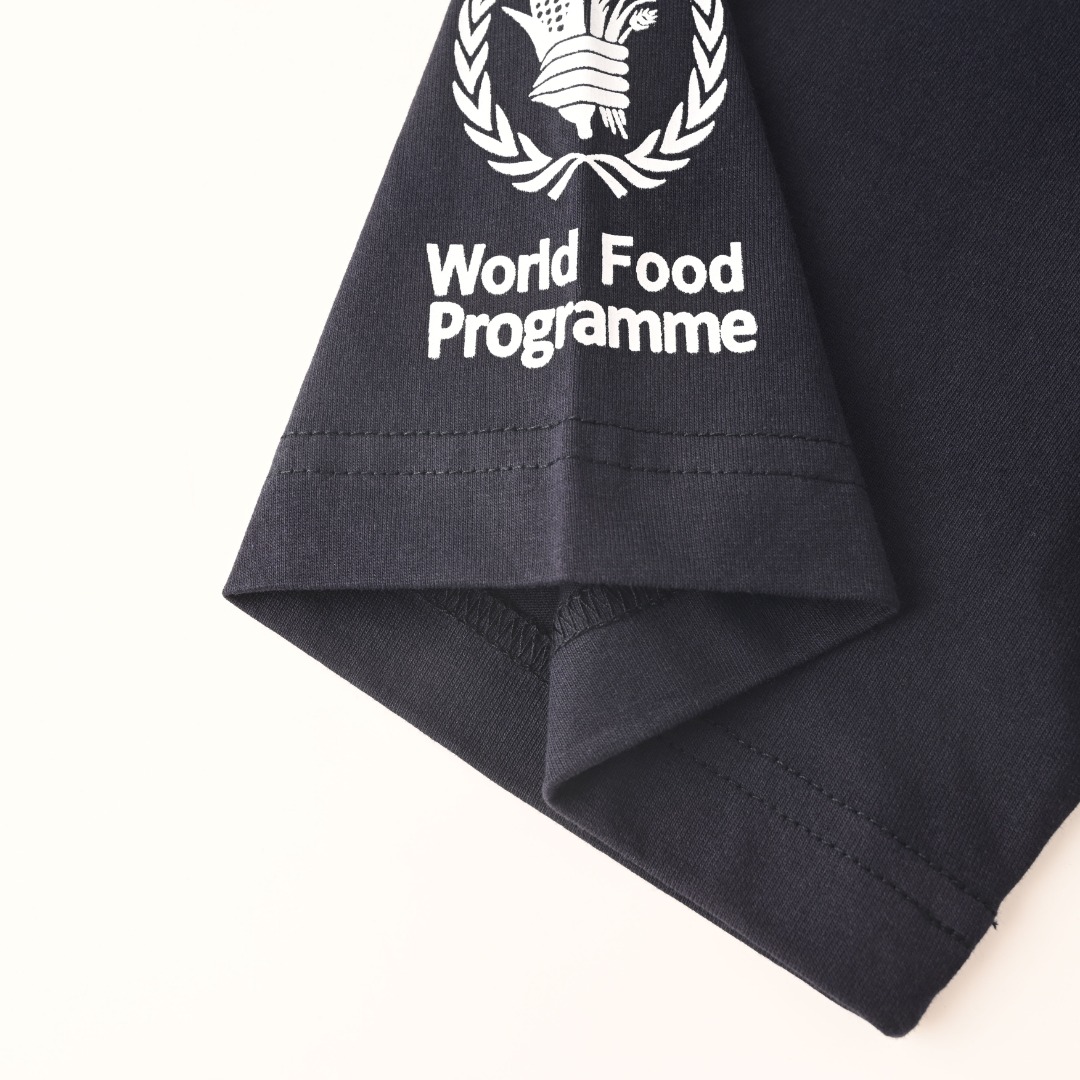 バレンシアガ WFP ミディアムフィット Tシャツ ネイビー 画像 6