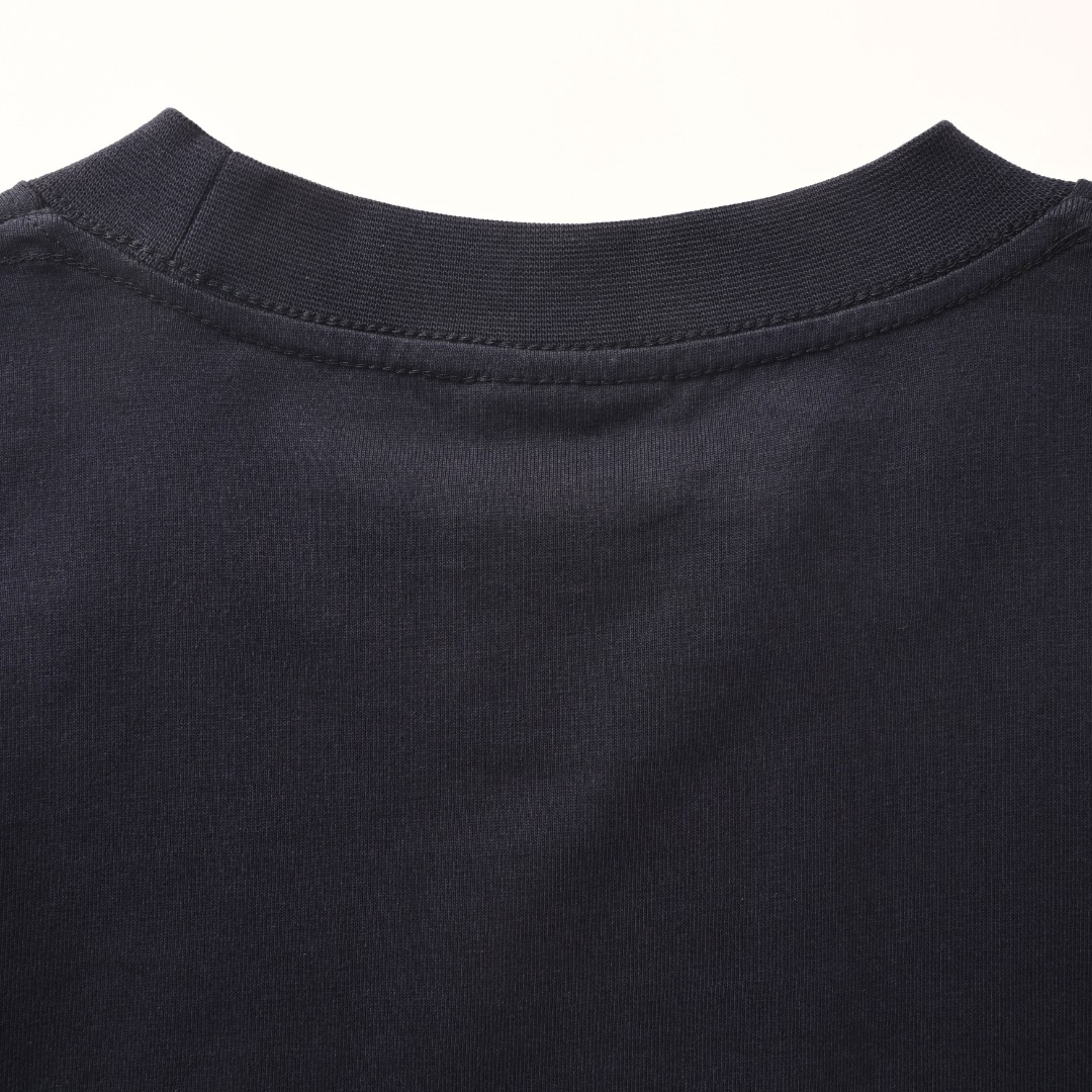 バレンシアガ WFP ミディアムフィット Tシャツ ネイビー 画像 7