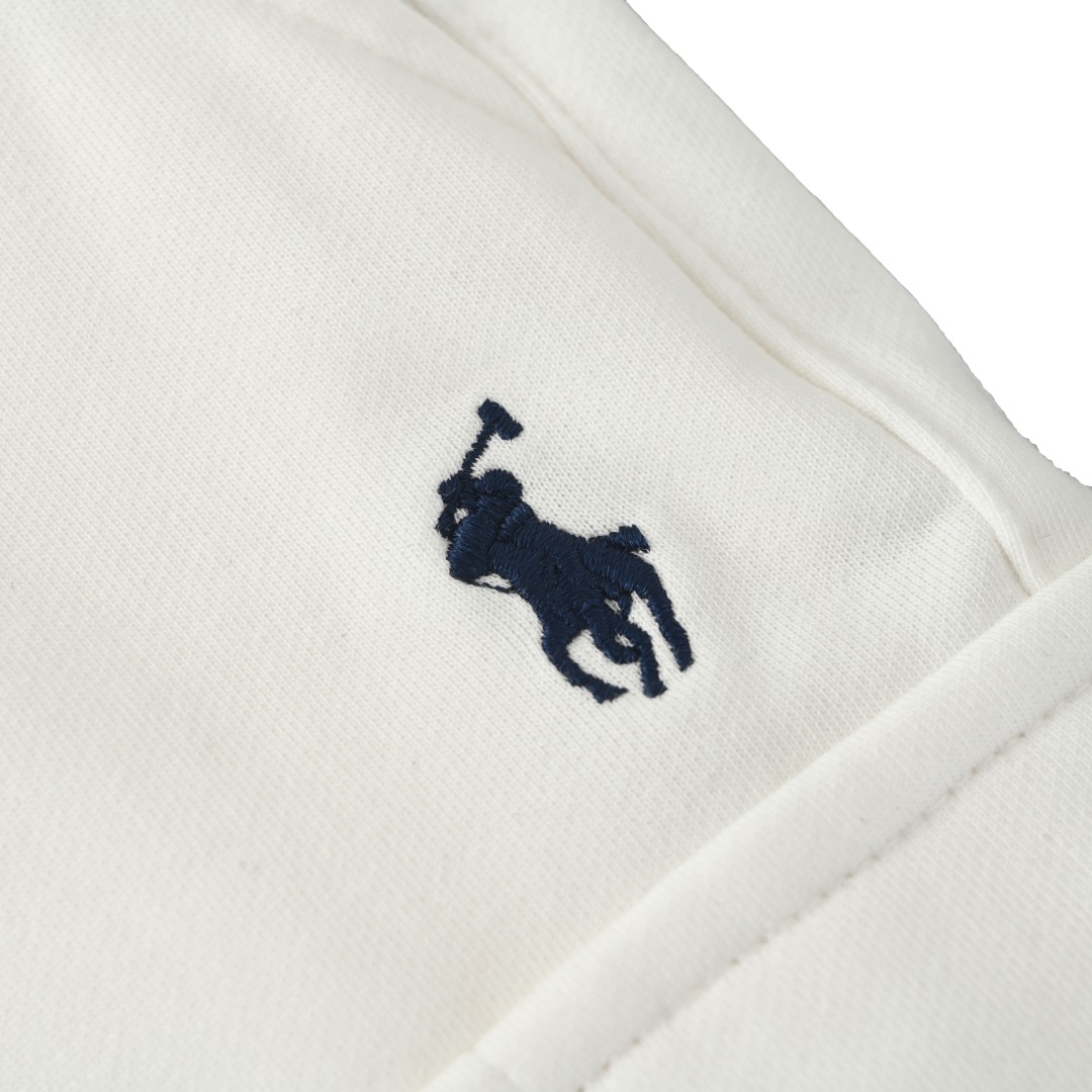 ラルフローレン RL 刺繍ポケット テリーショーツ ホワイト 画像 5