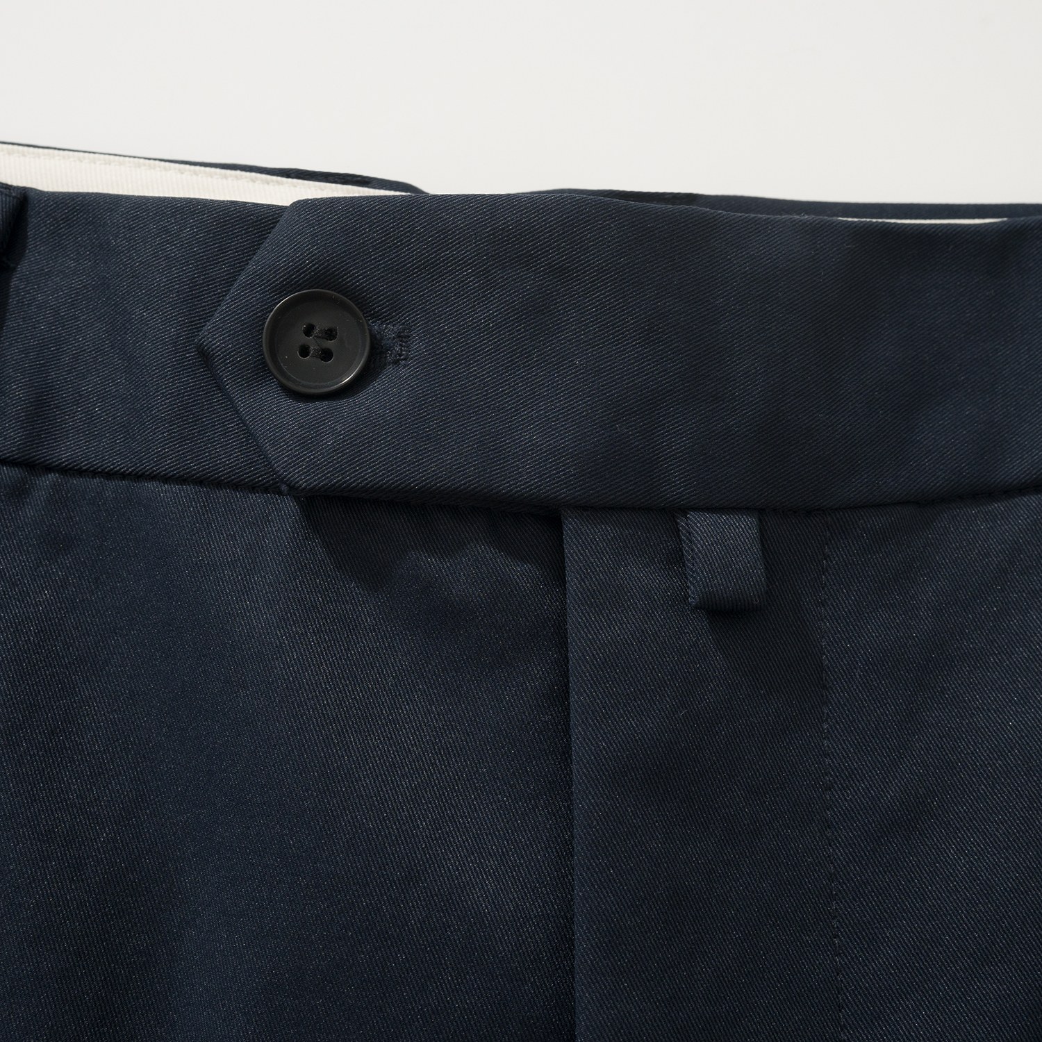 ロロ ピアーナ Carlo コットン パンツ ネイビー ブルー 画像 5