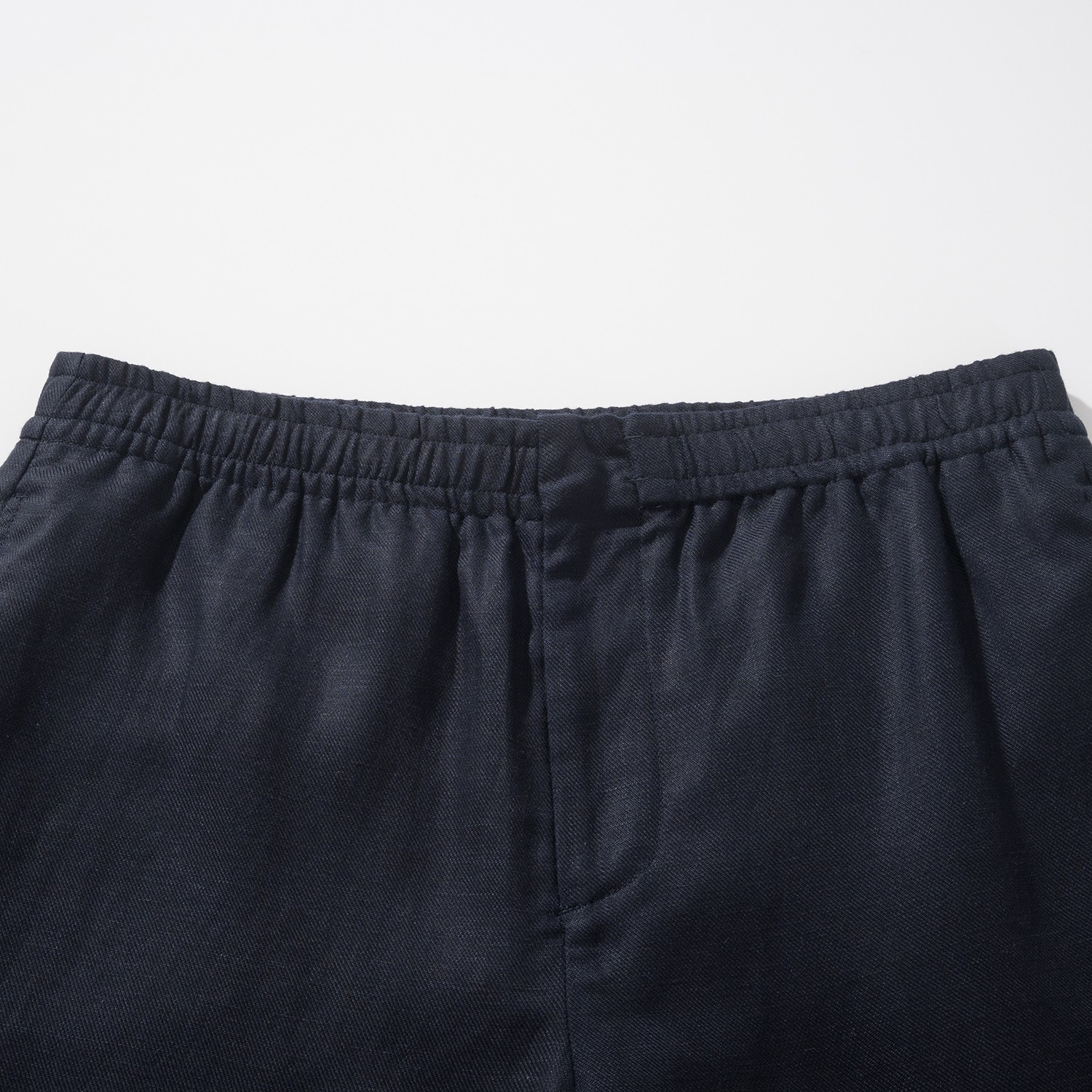ゼニア Oasi Lino ドローストリング ショーツ ダークブラウン 画像 4