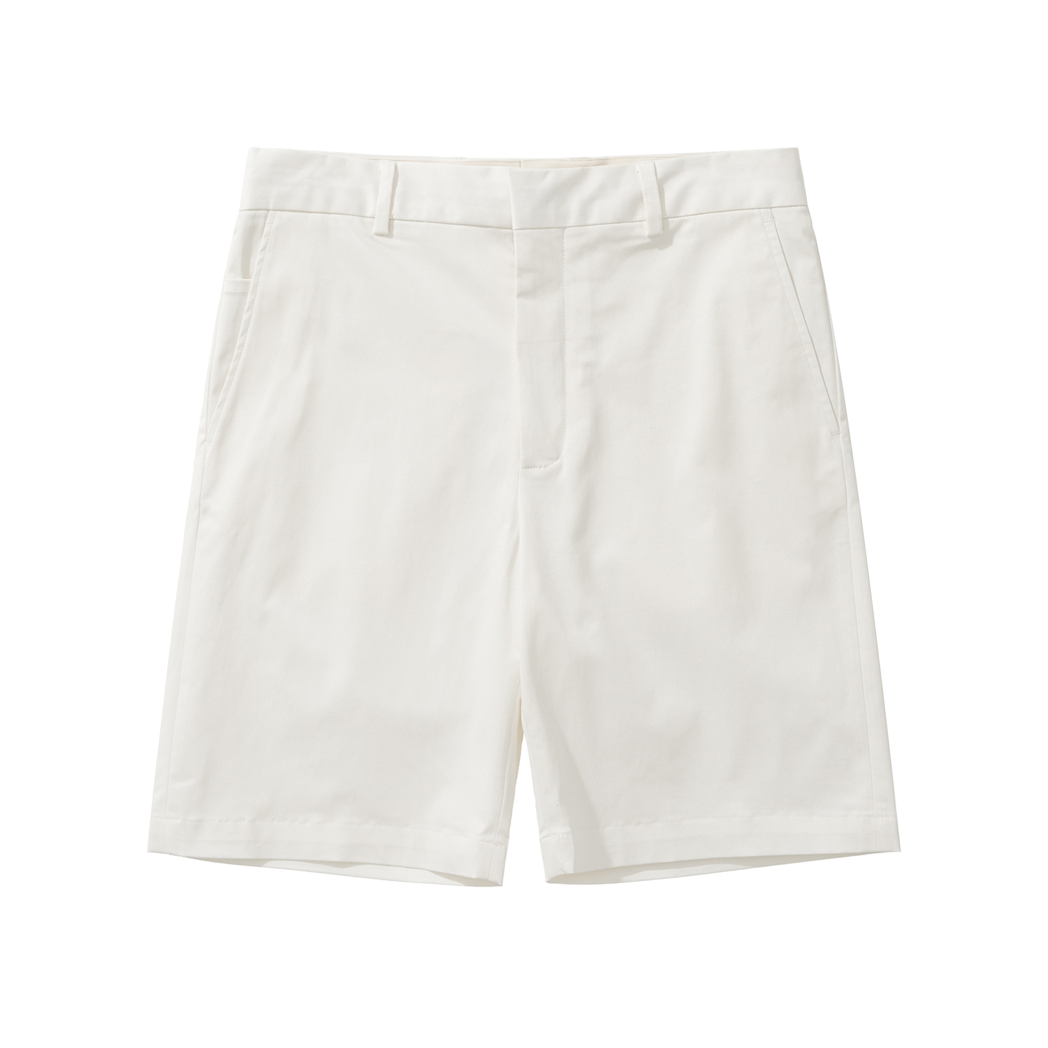 ロロ ピアーナ Deck Short コットンショーツ ホワイト 詳細画像 1
