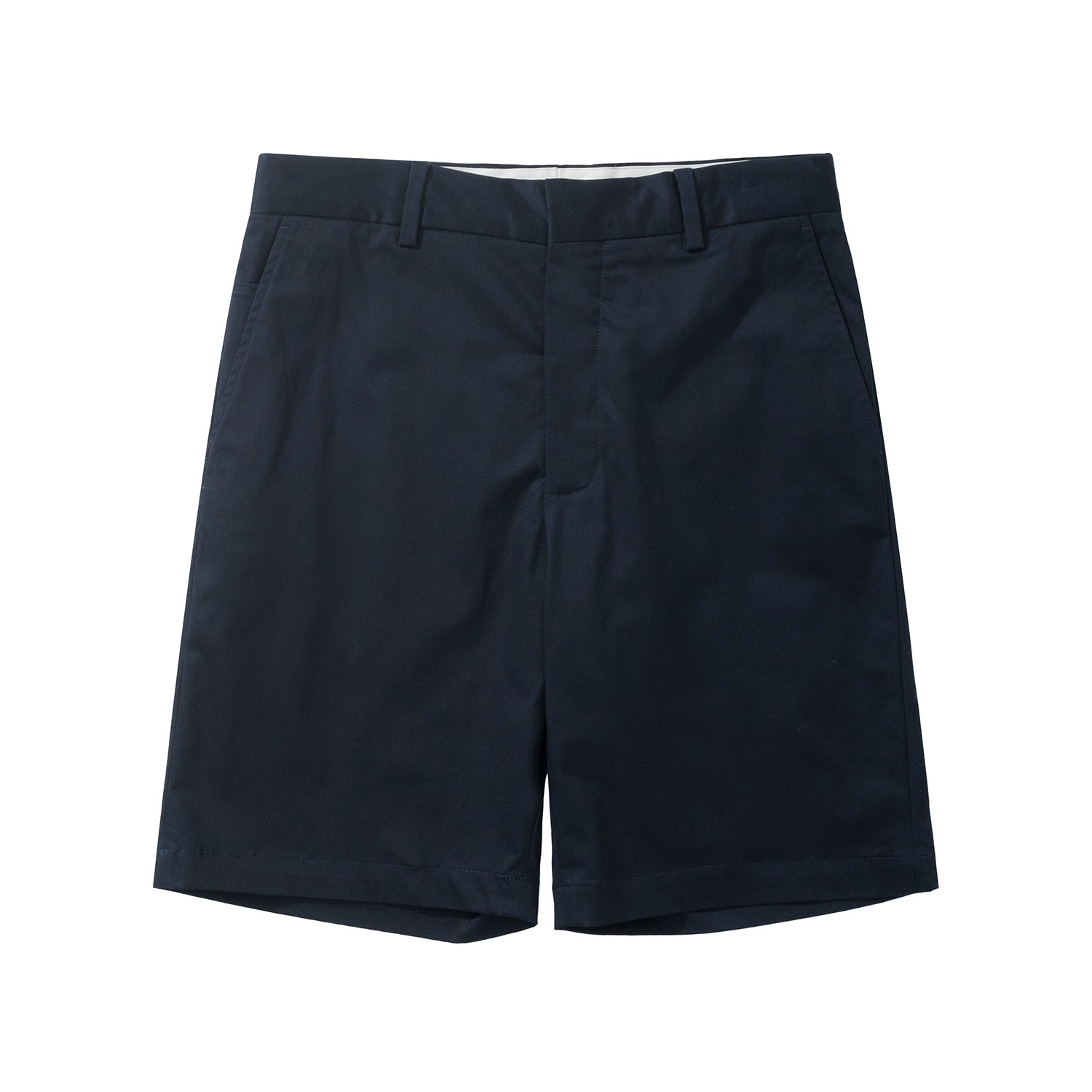 ロロ ピアーナ Deck Short コットンショーツ ネイビー 詳細画像 1