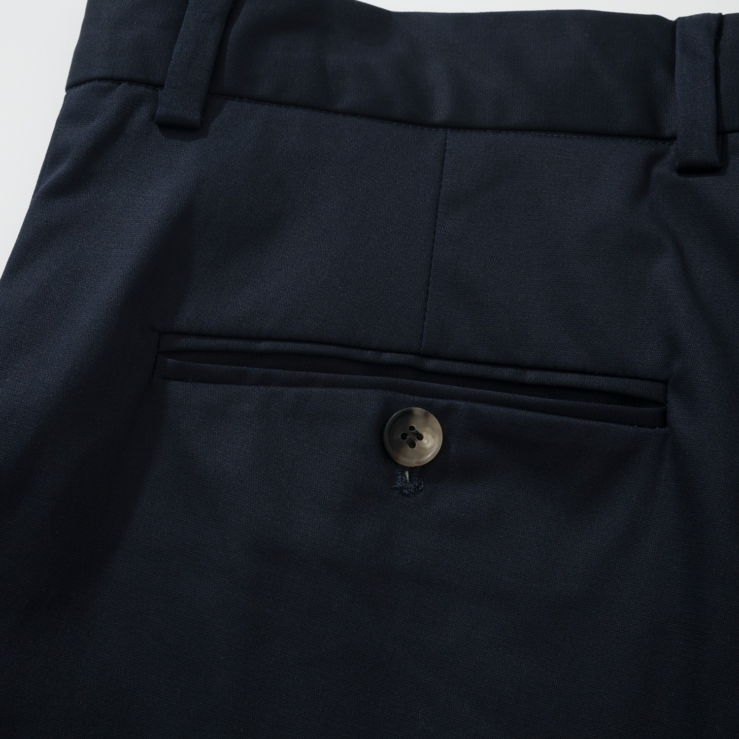 ロロ ピアーナ Deck Short コットンショーツ ネイビー 画像 5