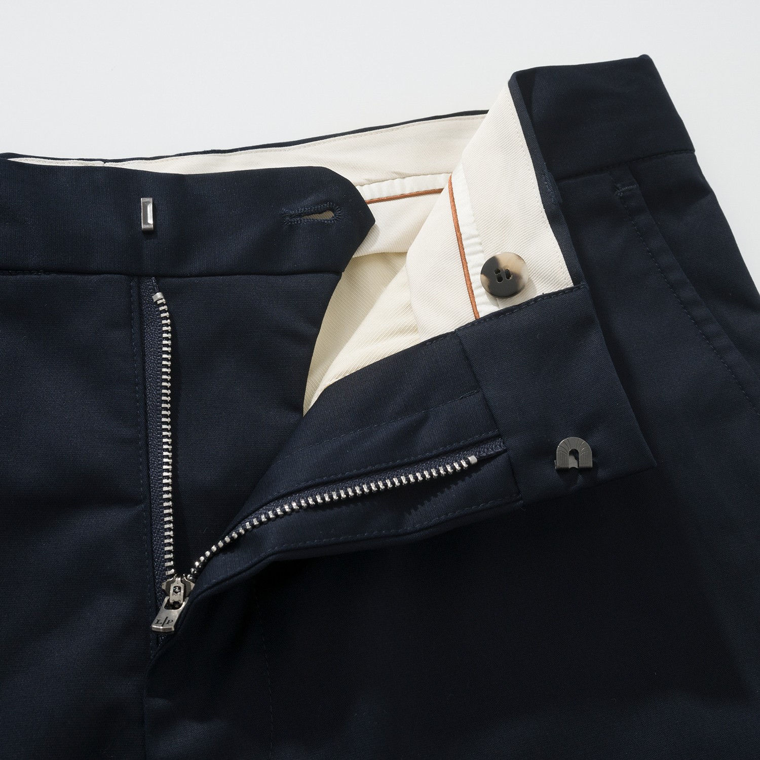 ロロ ピアーナ Deck Short コットンショーツ ネイビー 画像 7