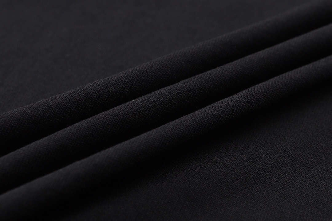 アクネ ストゥディオズ ロゴ刺繍ニットTシャツ ブラック 画像 8