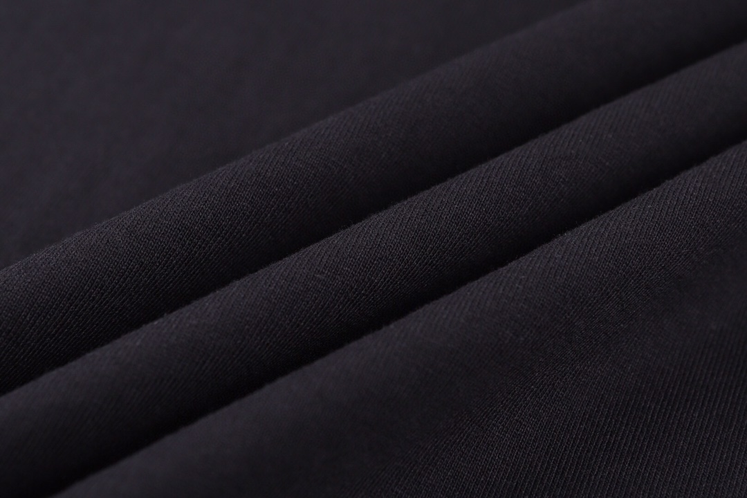 アクネ ストゥディオズ ベーシックロゴ刺繍Tシャツ ブラック 画像 8
