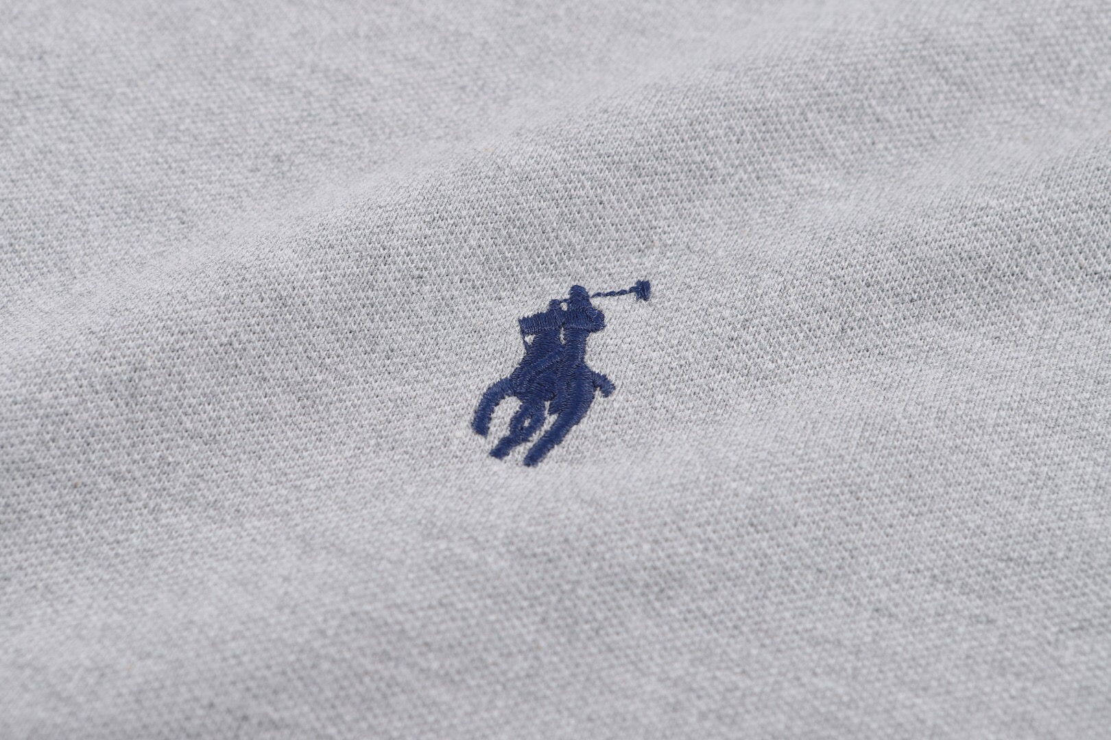ポロ ラルフ ローレン 配色スモールポニーTシャツ ライトグレー 画像 5