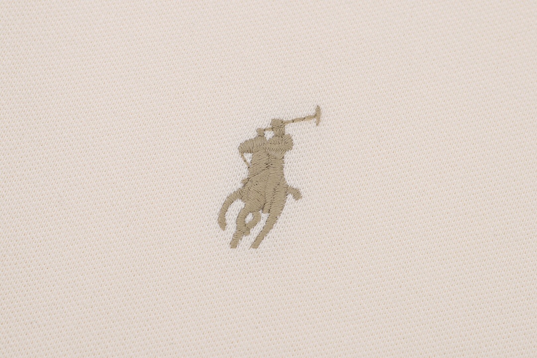 ポロ ラルフ ローレン スモールポニー刺繍ポロ クリーム 画像 5