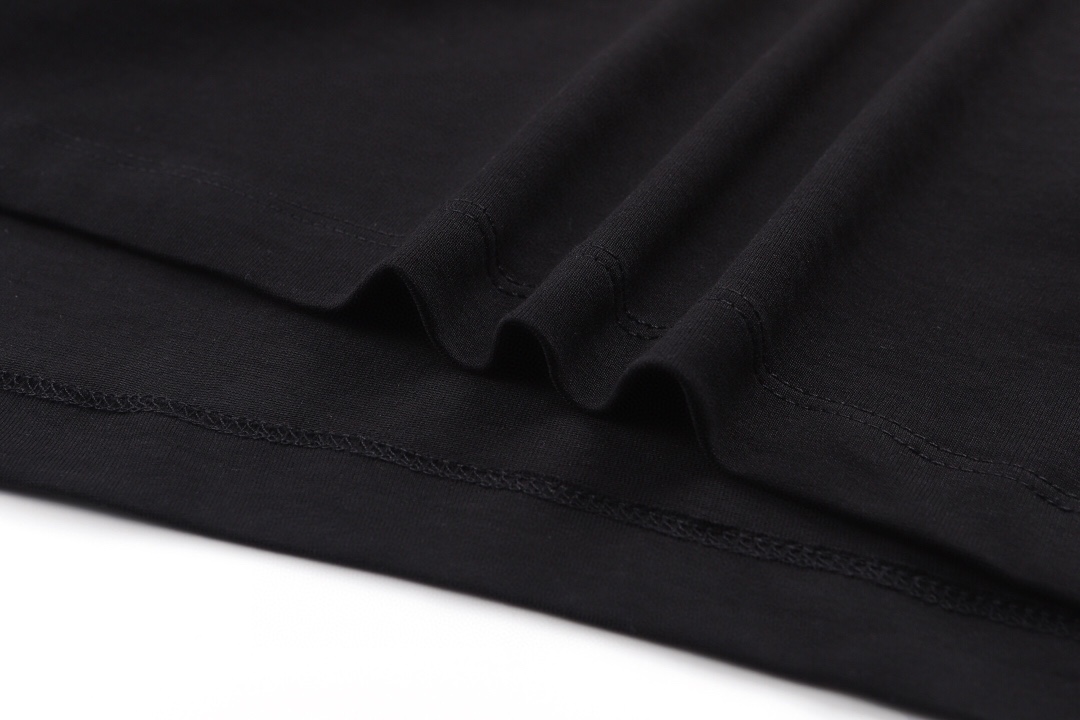 ヴェルサーチェ ホース刺繍Tシャツ ブラック 画像 8