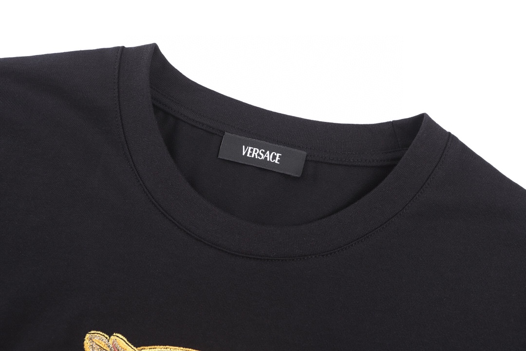 ヴェルサーチェ メデューサ装飾Tシャツ ブラック 1013944 詳細画像 3