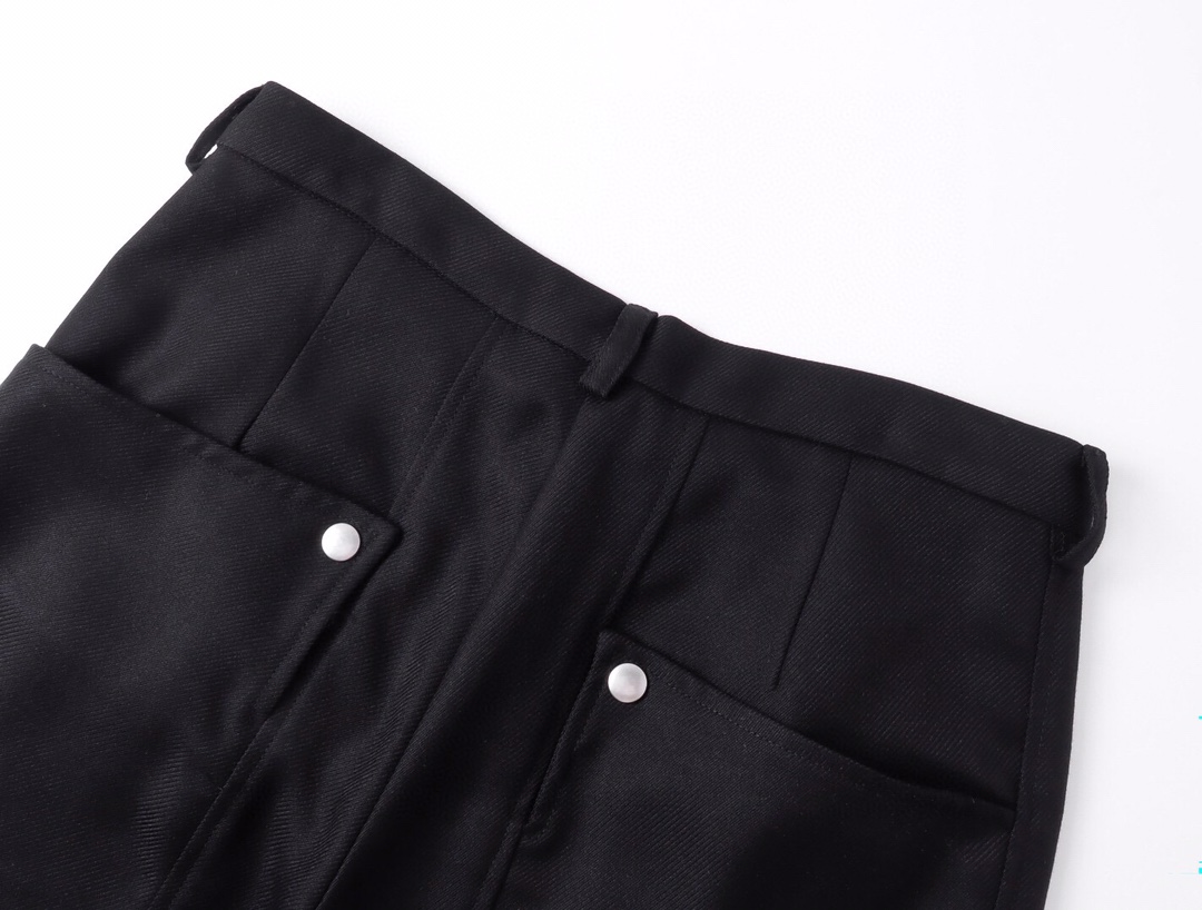 ルメール テンセルツイルワイドパンツ ブラック 画像 4