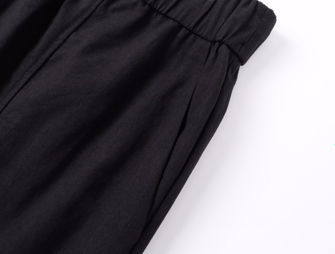 ルメール センタークリースストレートパンツ ブラック 画像 6