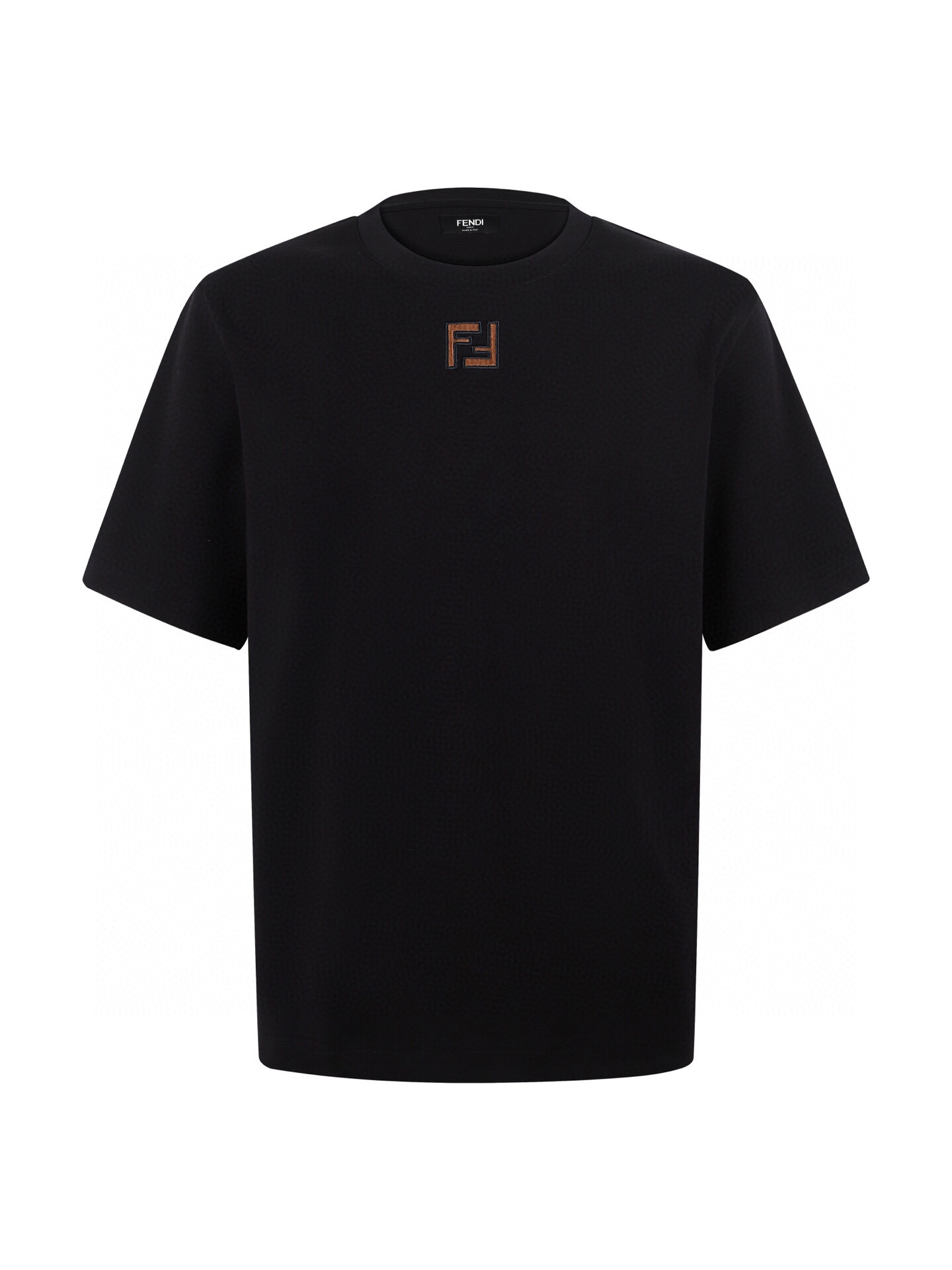 フェンディ マイクロFFコーデュロイTシャツ ブラック FY0936 詳細画像 1