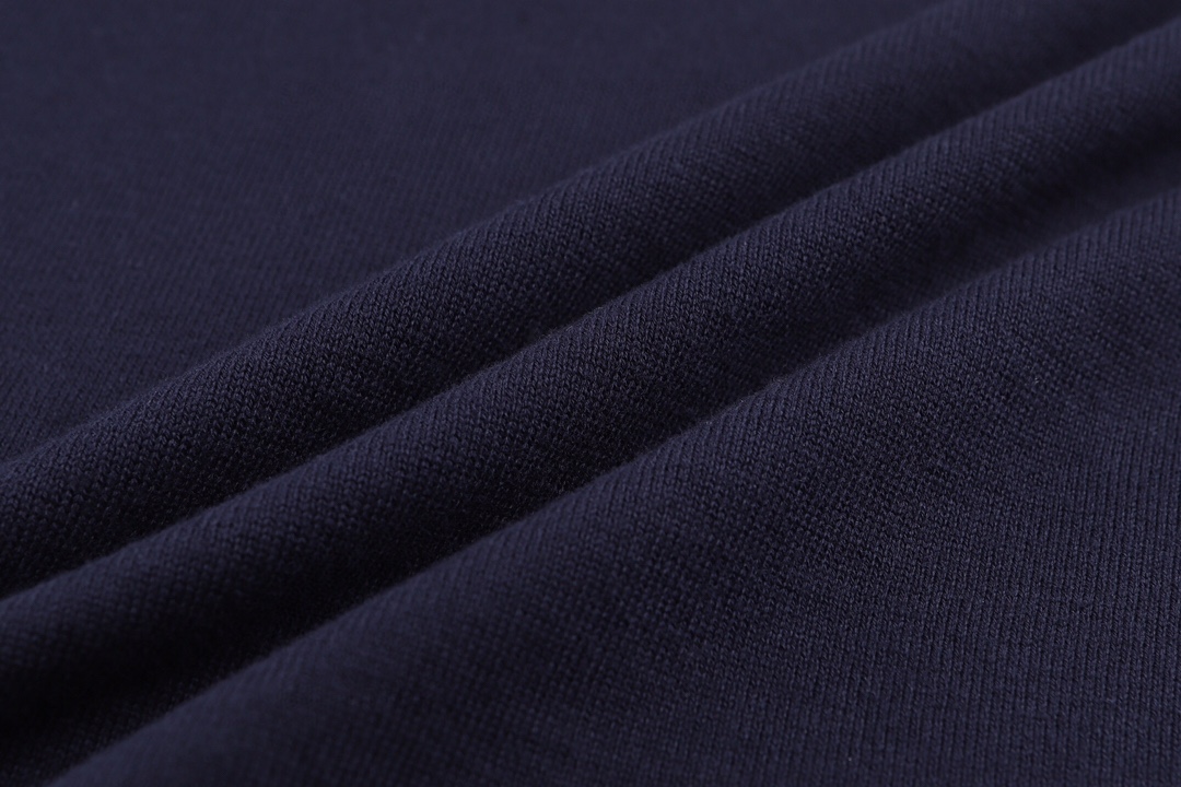 フェンディ ダブルFF刺繍ニットTシャツ ネイビー 画像 8