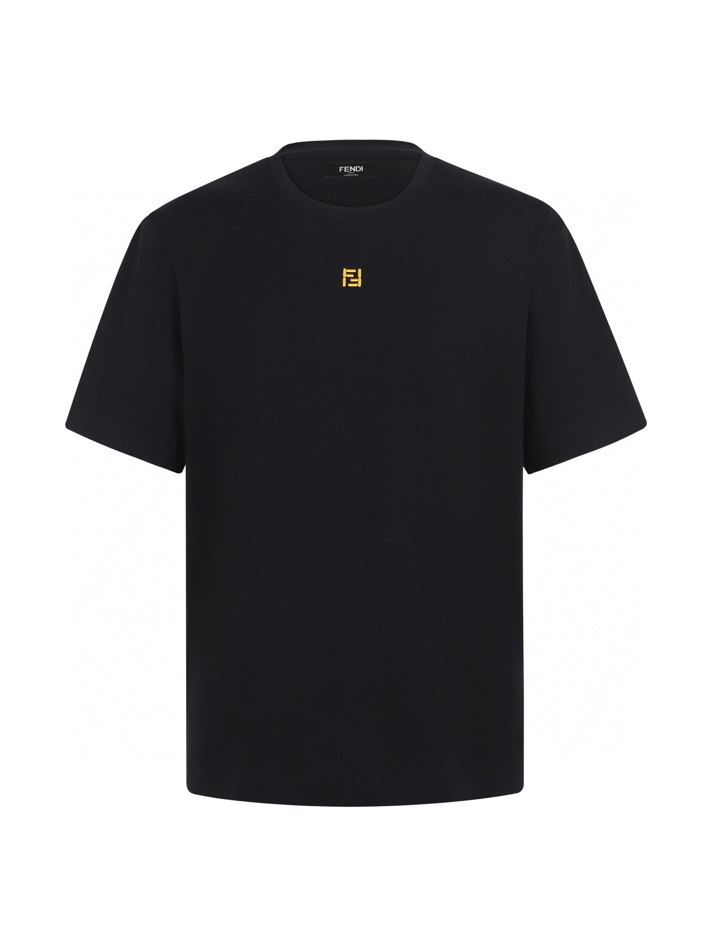 フェンディ FFセレリア刺繍Tシャツ ブラック FY1319 詳細画像 1