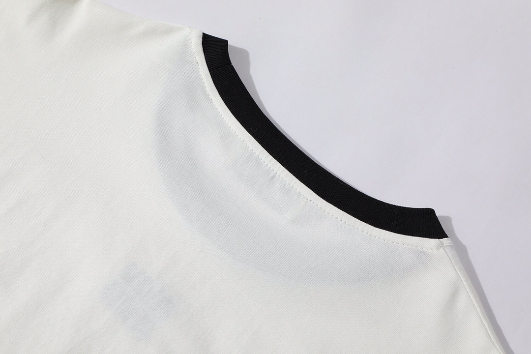 ミュウミュウ 配色ロゴTシャツ ホワイト 画像 4