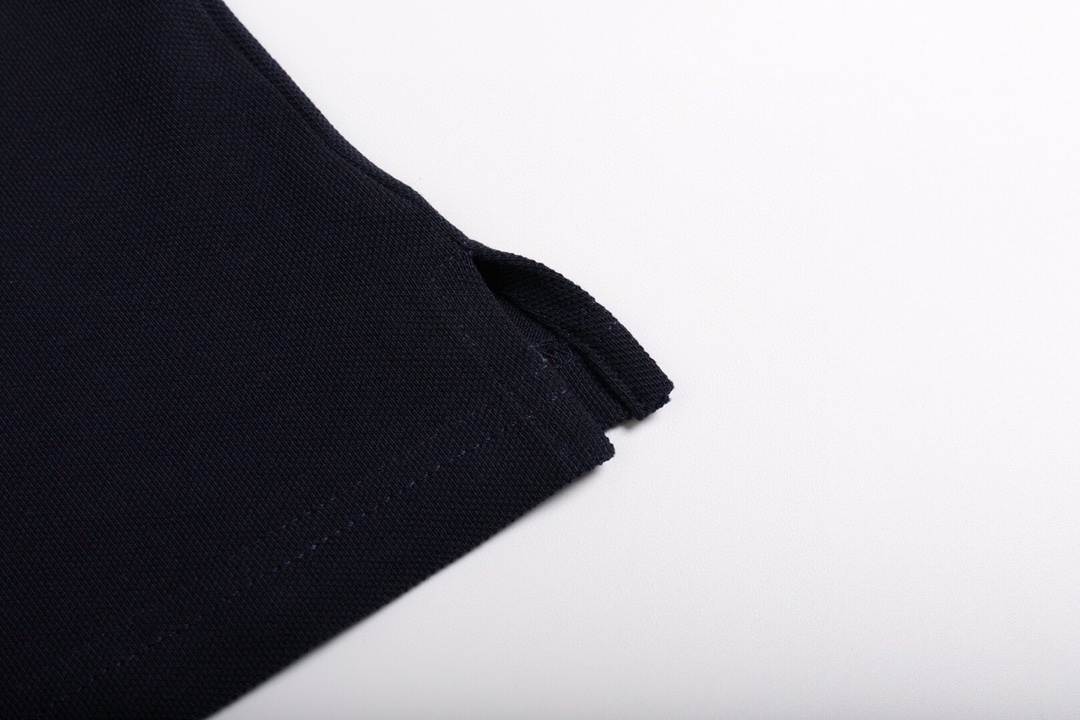 ミュウミュウ 配色トリム刺繍ポロ ネイビー 画像 8