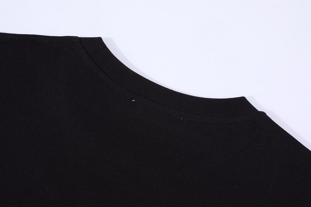 ミュウミュウ ベーシックロゴ刺繍Tシャツ ブラック 画像 4