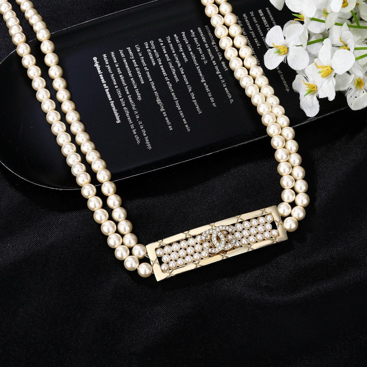 シャネル チェーン ウエストチェーン パールバックル 画像 6