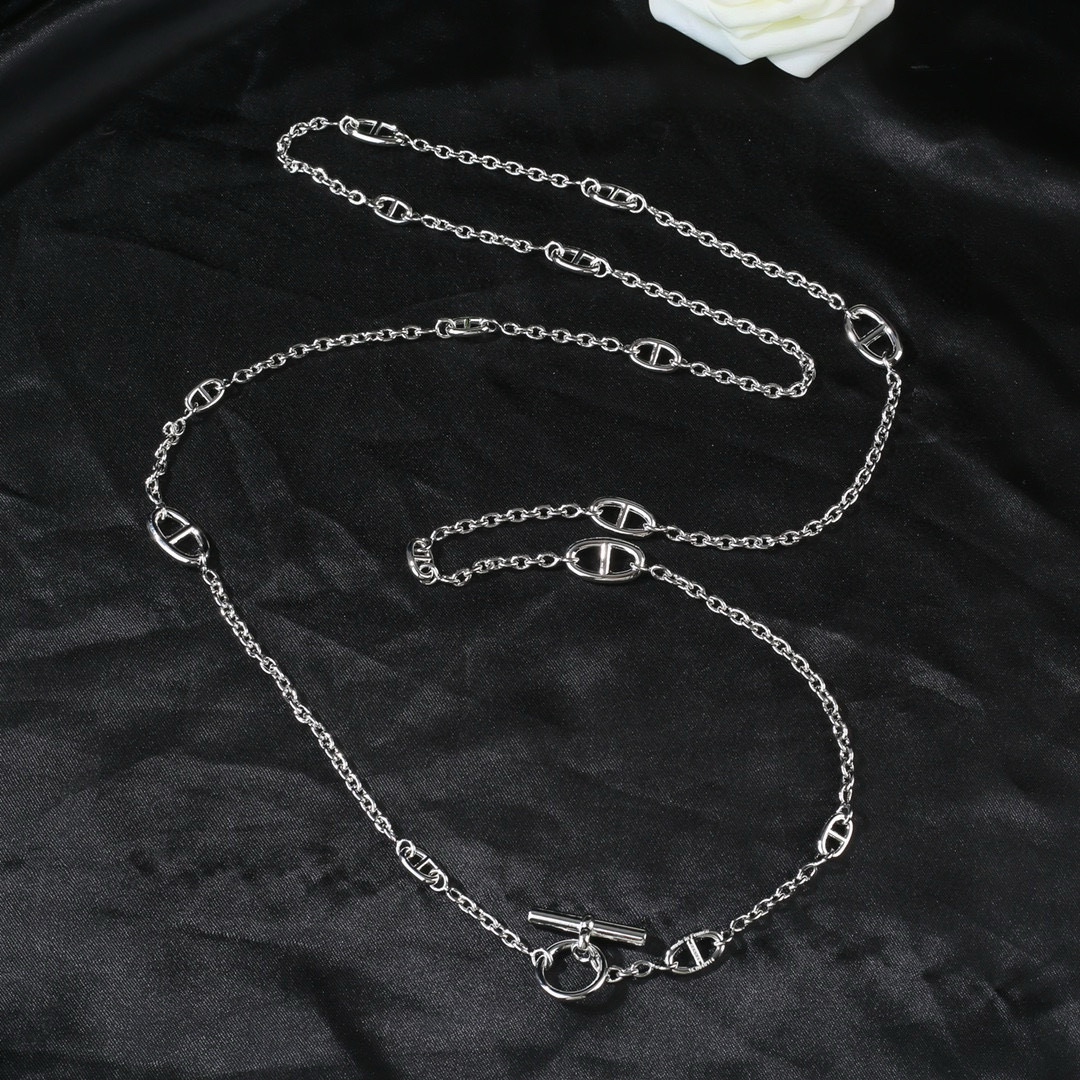 エルメス ファランドール ロング ネックレス 120 H104568B 00 画像 5