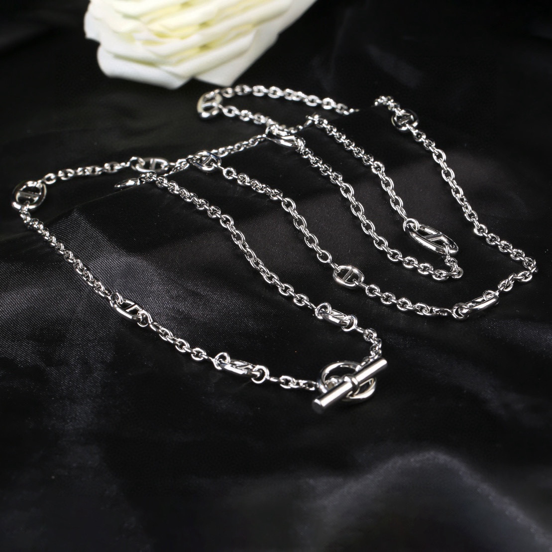 エルメス ファランドール ロング ネックレス 120 H104568B 00 画像 6